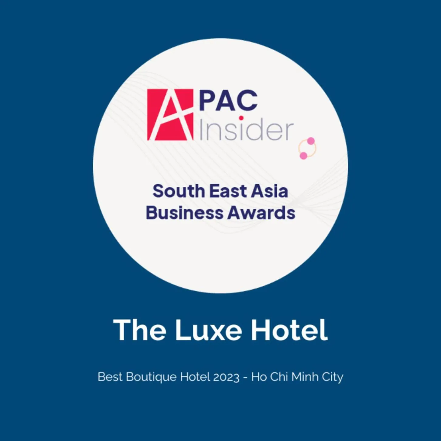 Bedroom in The Luxe Hotel