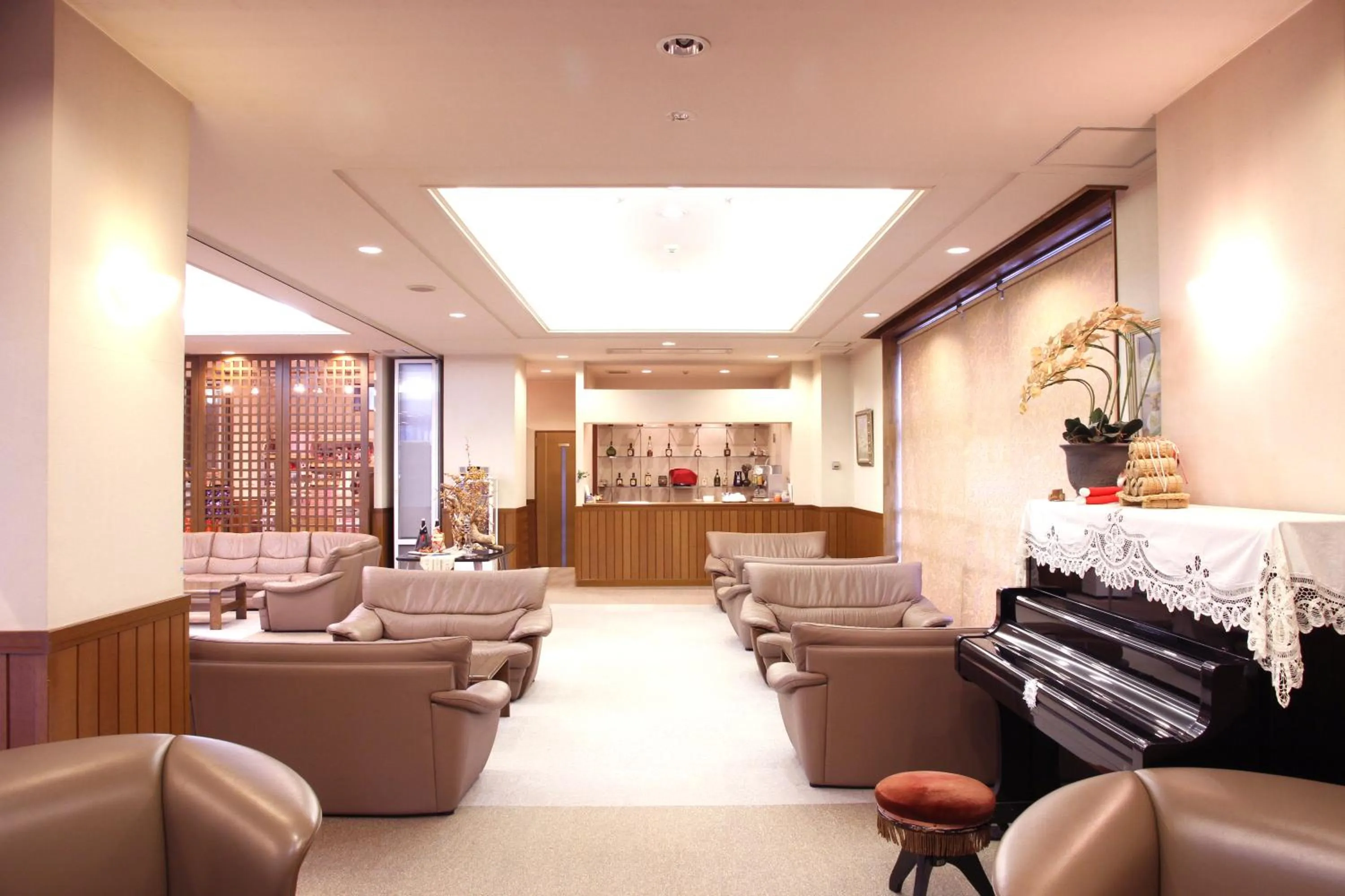 Lobby or reception in Hotel Yuzawa Yuzawa Denkiya