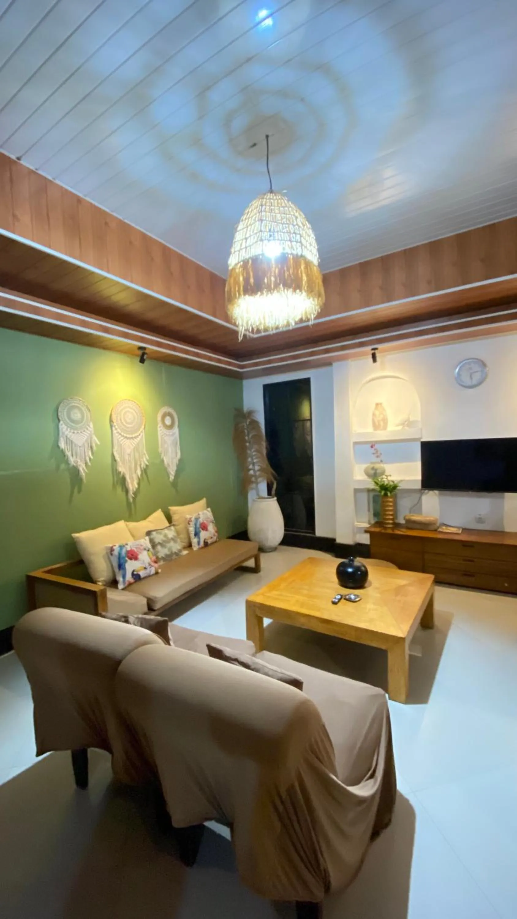 Living room in Villa Padi Pakem