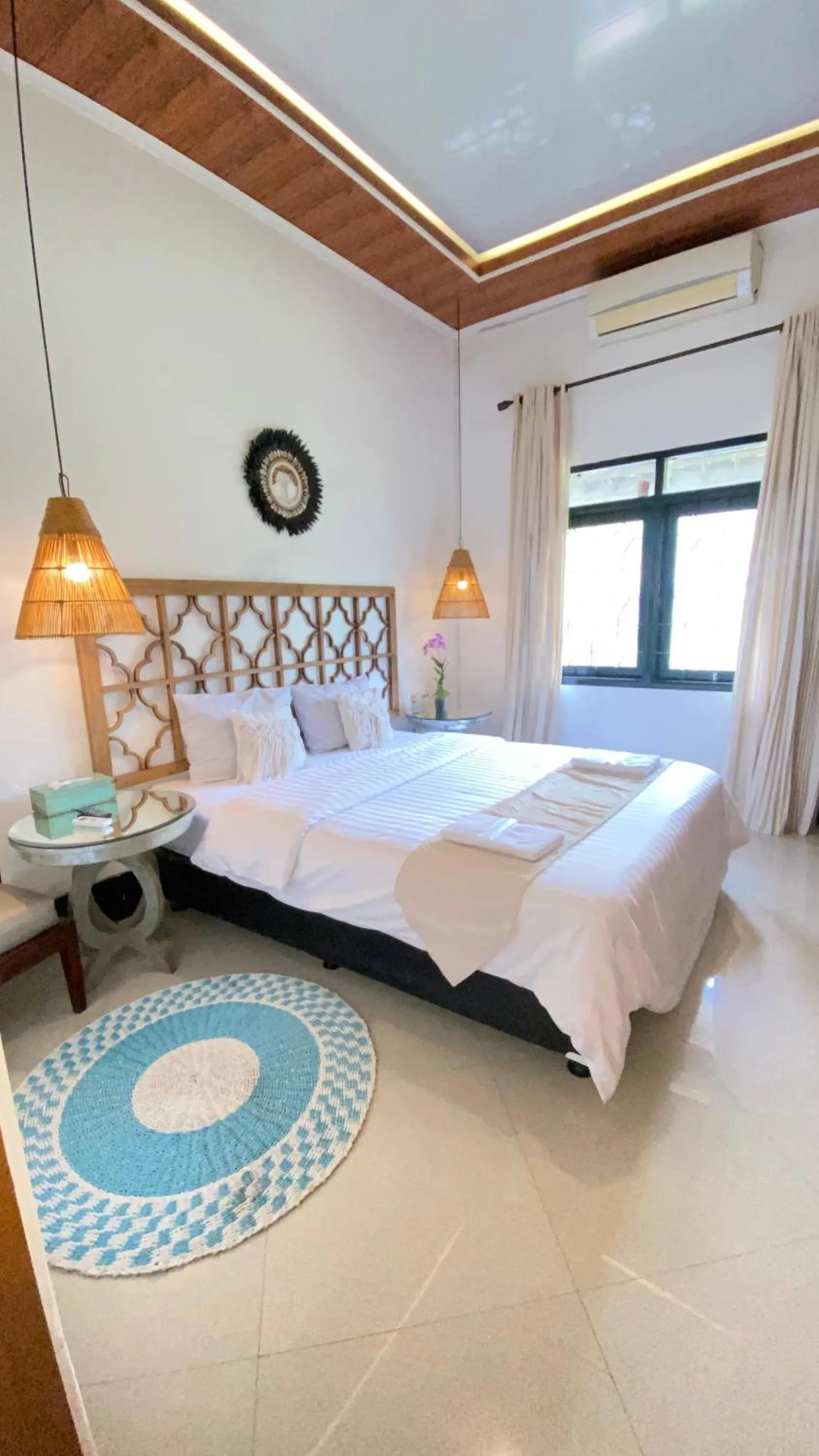 Bed in Villa Padi Pakem