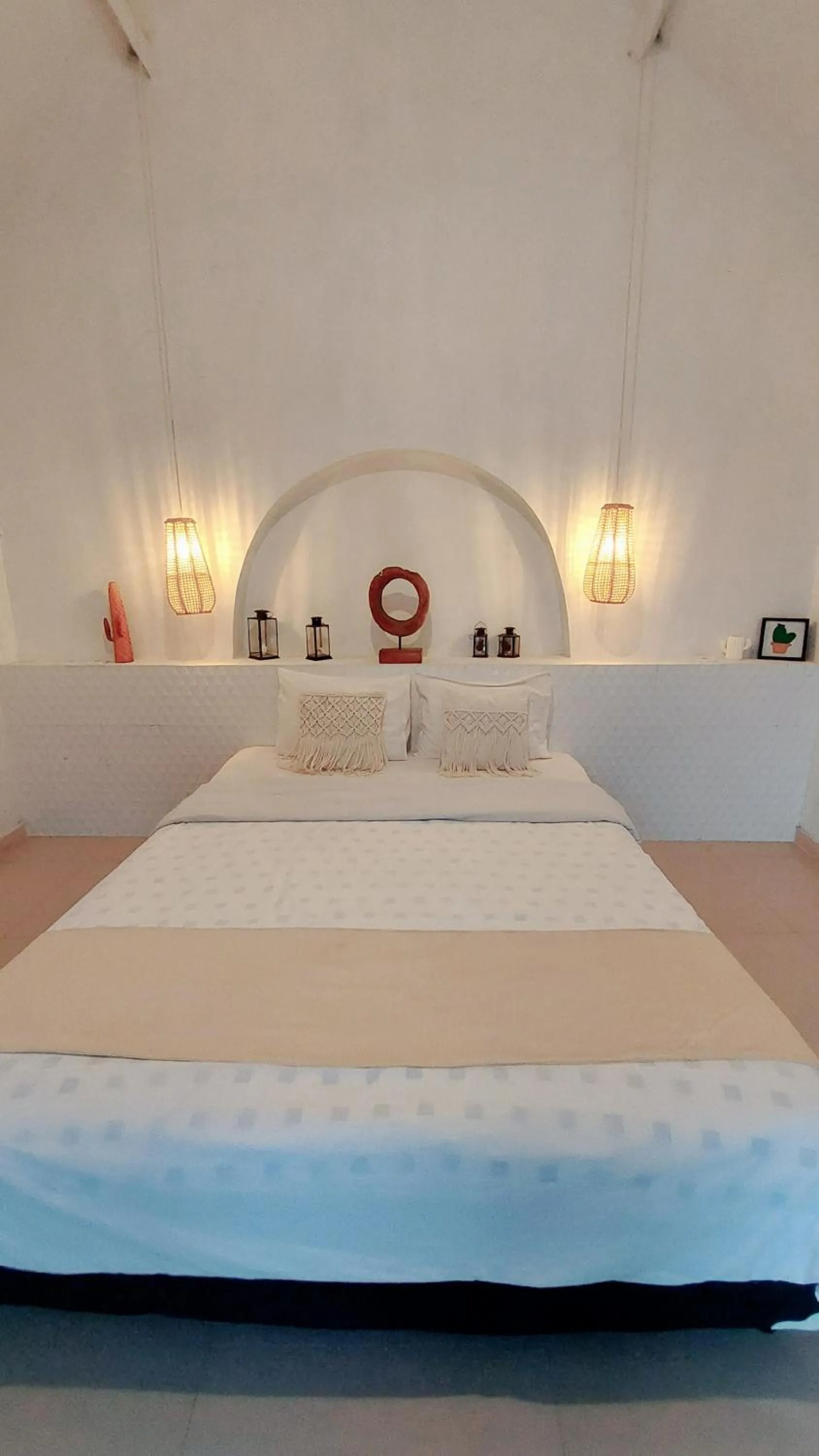 Bed in Villa Padi Pakem