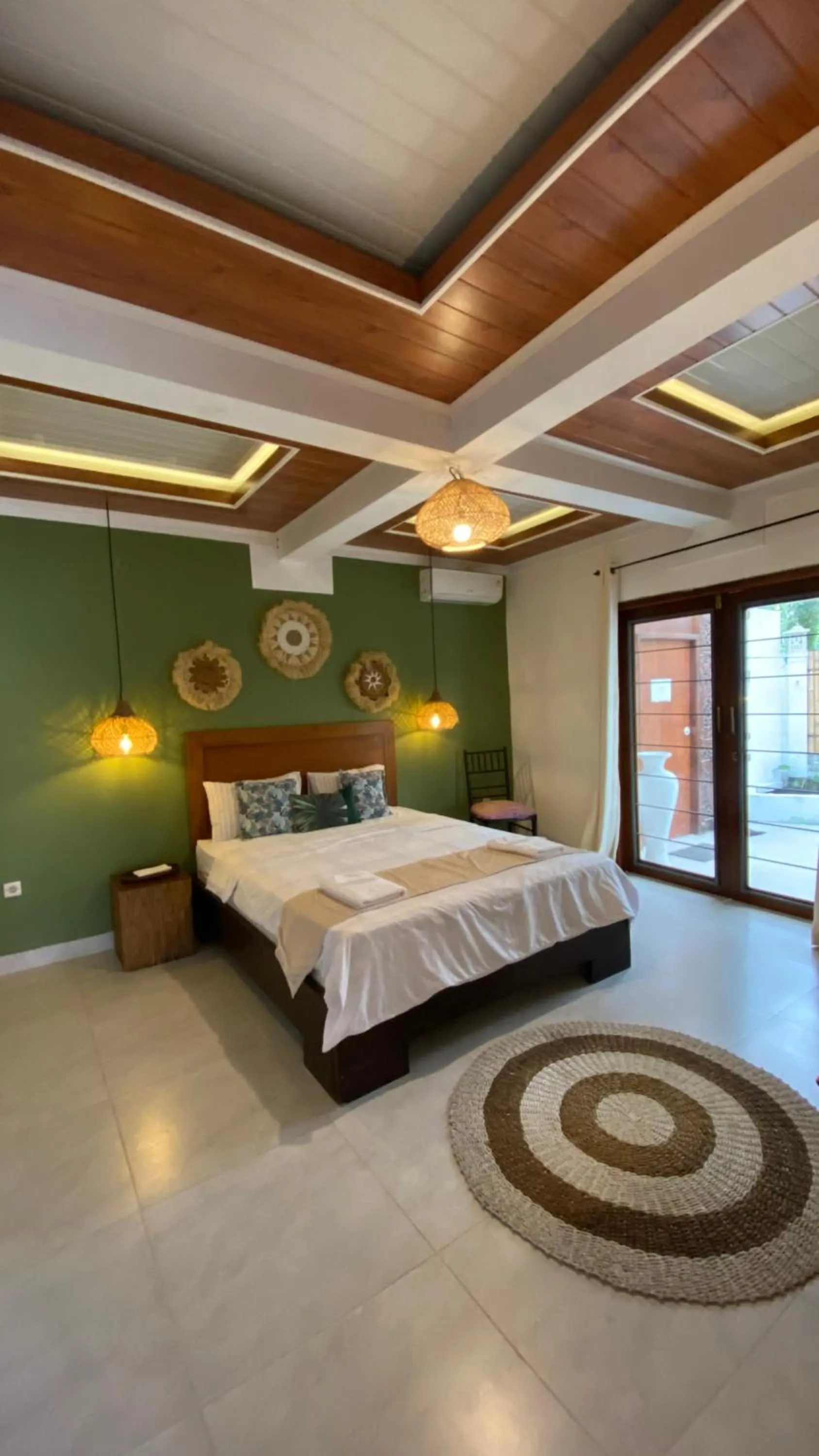 Bed in Villa Padi Pakem