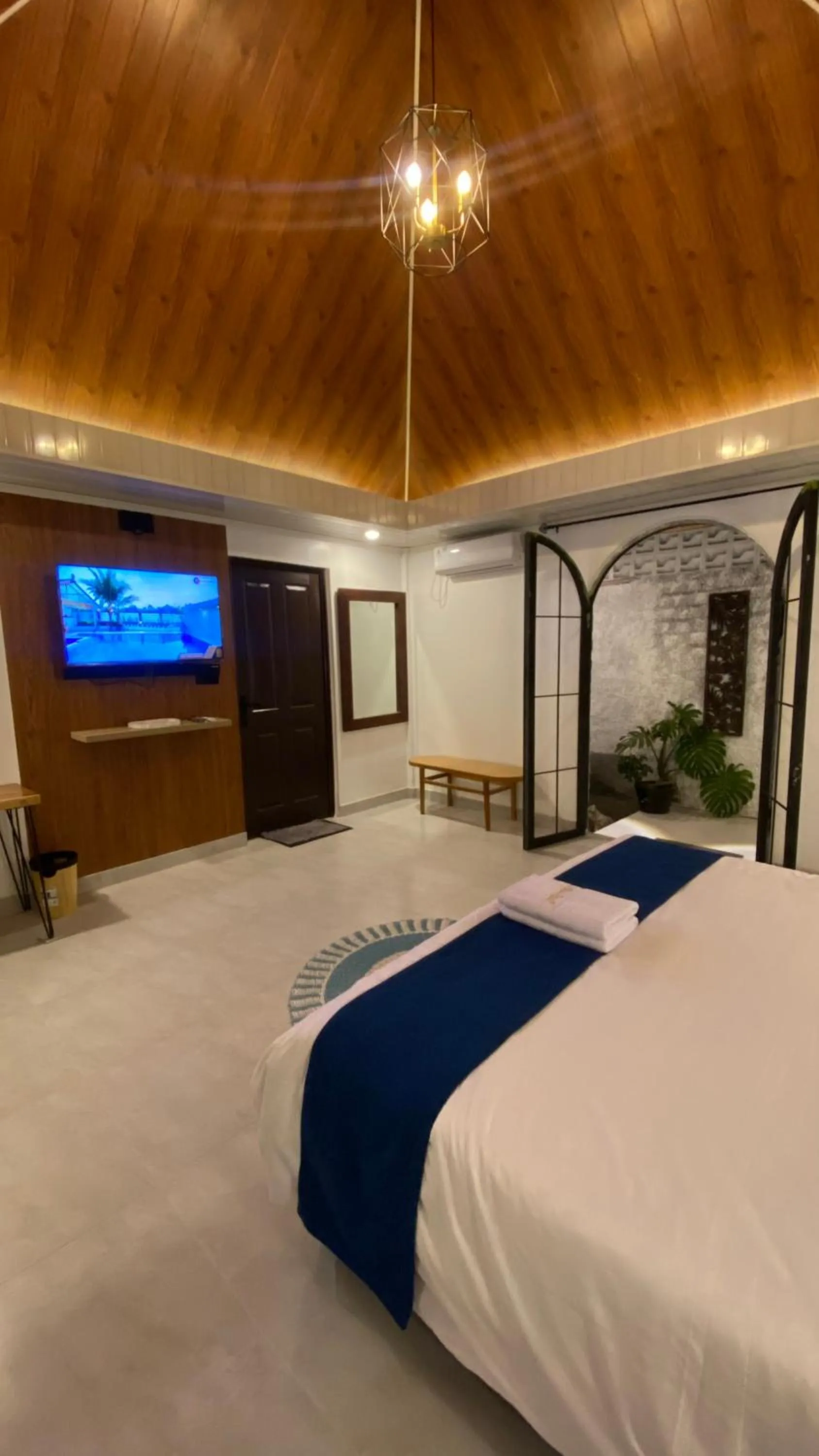 Bed in Villa Padi Pakem