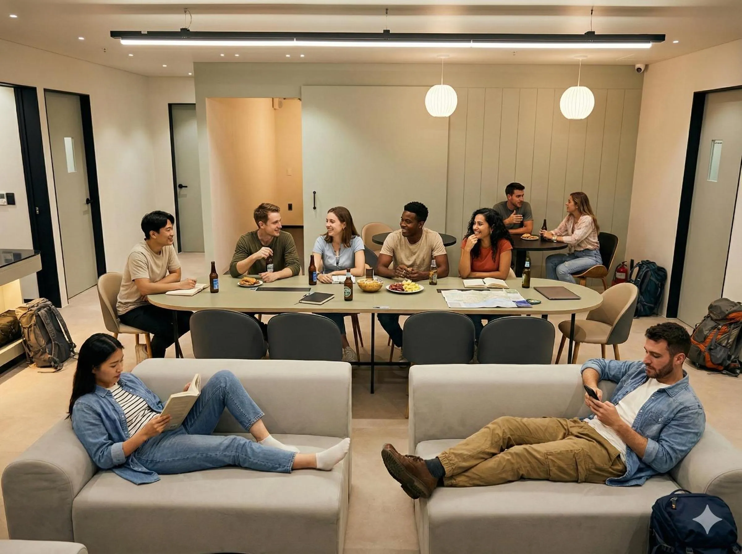 Lounge or bar in Hostel Korea - Changdeokgung