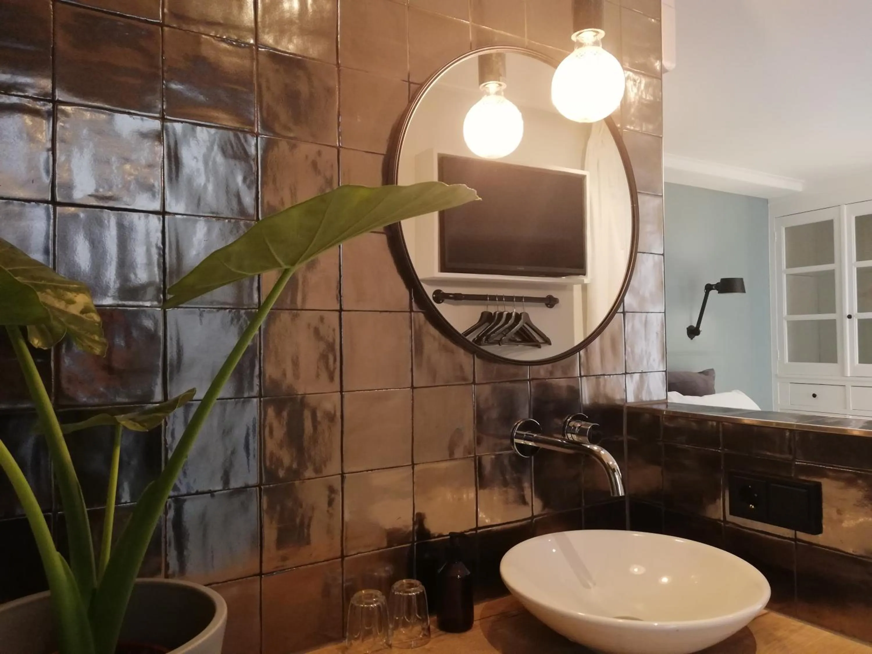 Bathroom in Lino City Hotel