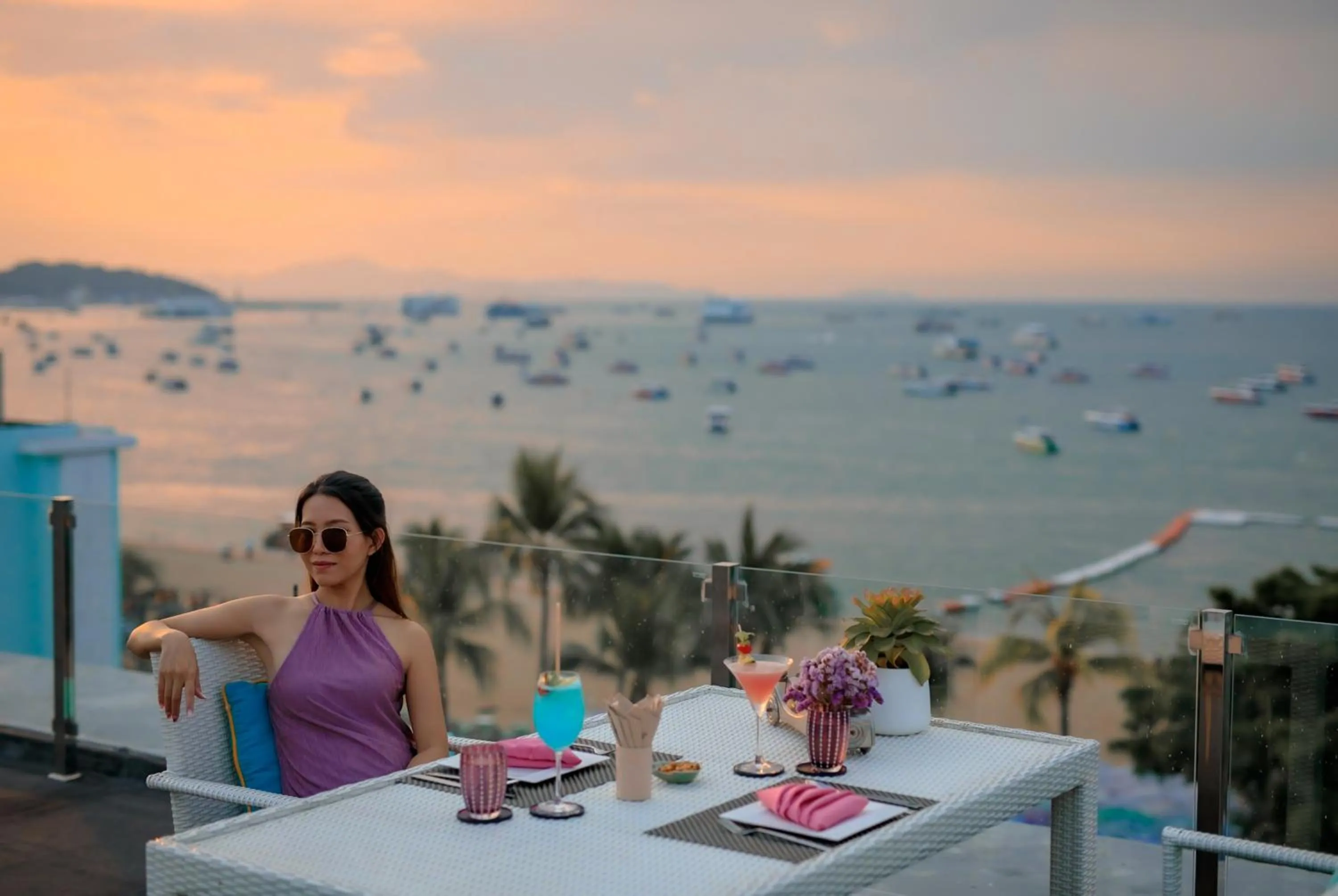 Sea view in Wave Hotel Pattaya