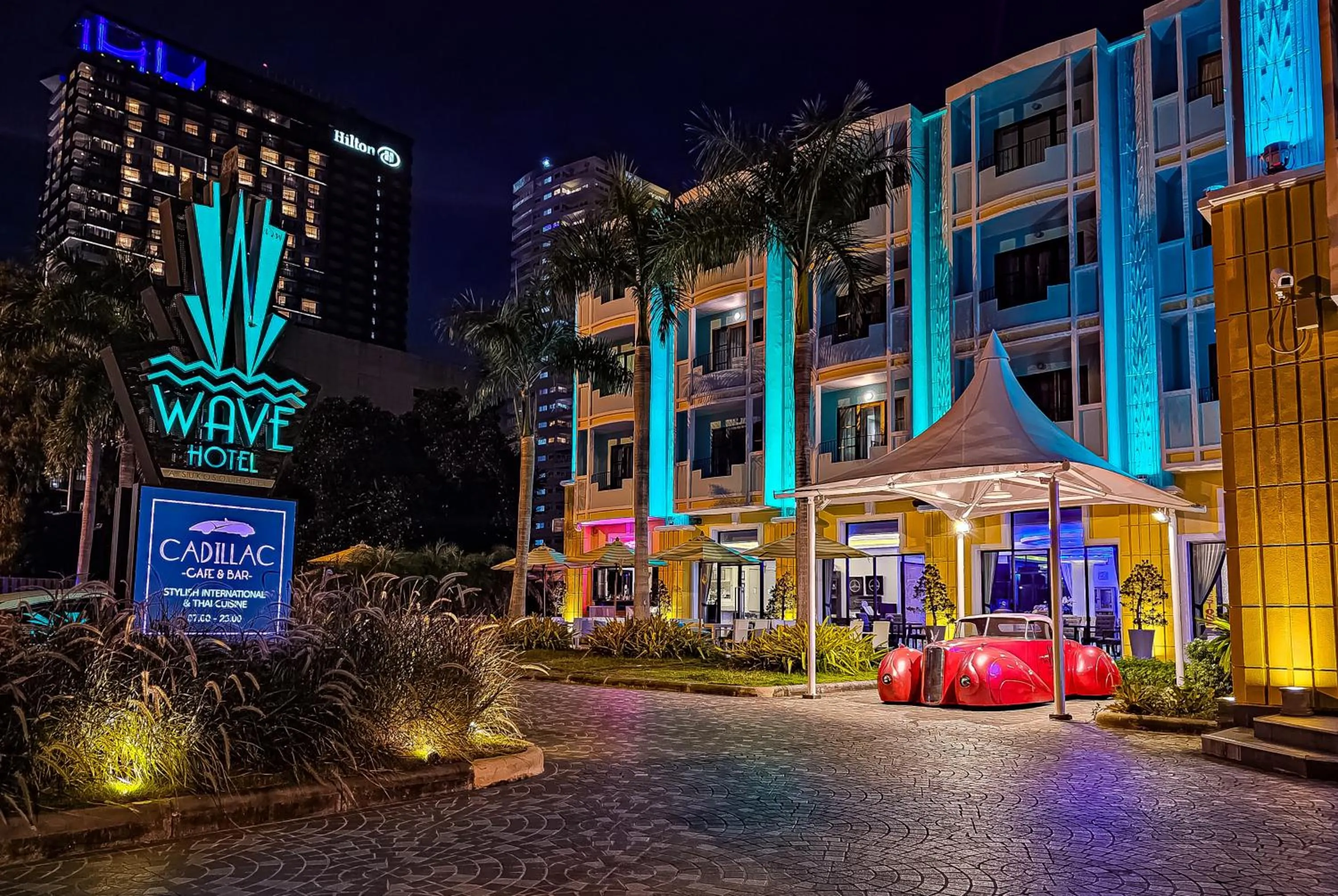 Property building in Wave Hotel Pattaya