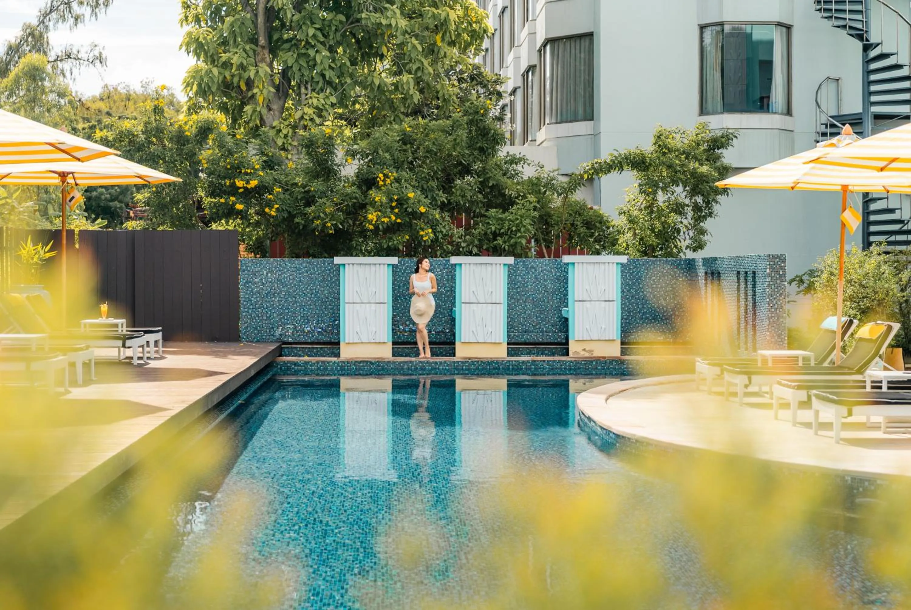 Swimming pool in Wave Hotel Pattaya