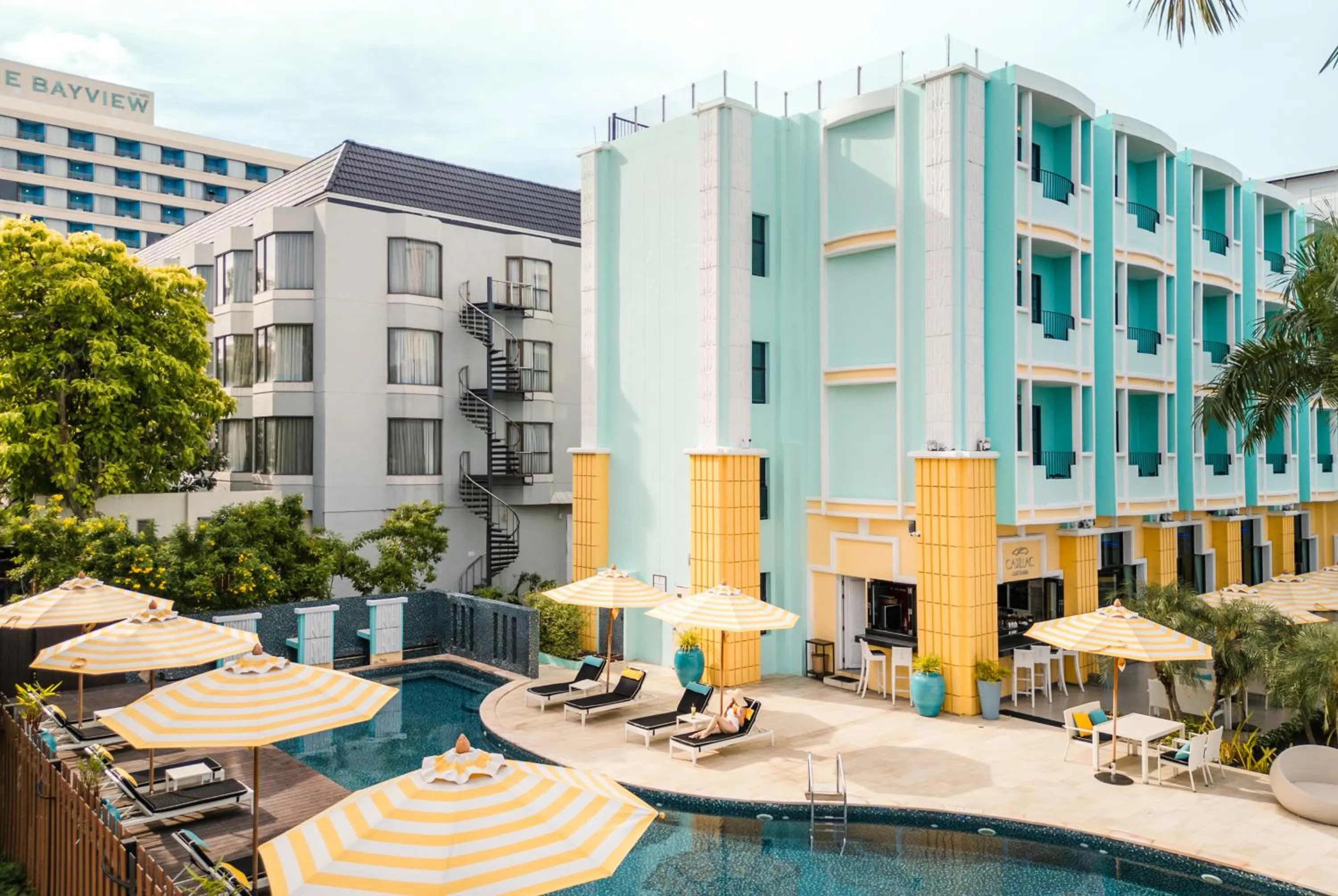 Swimming pool in Wave Hotel Pattaya