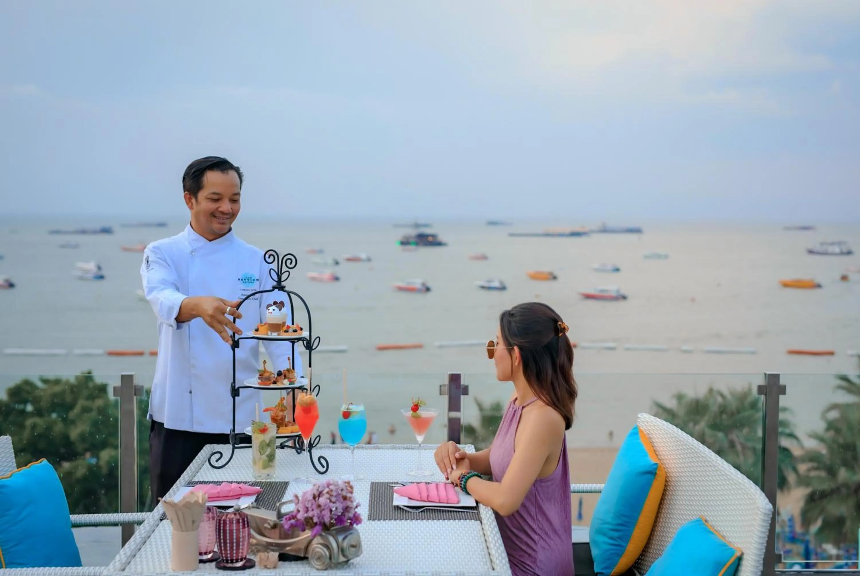 Sea view in Wave Hotel Pattaya