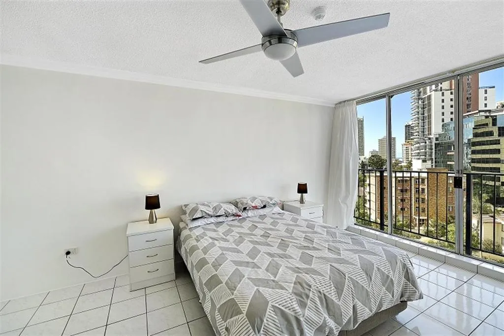 Bed in Condor Apartments by Gold Coast Premium
