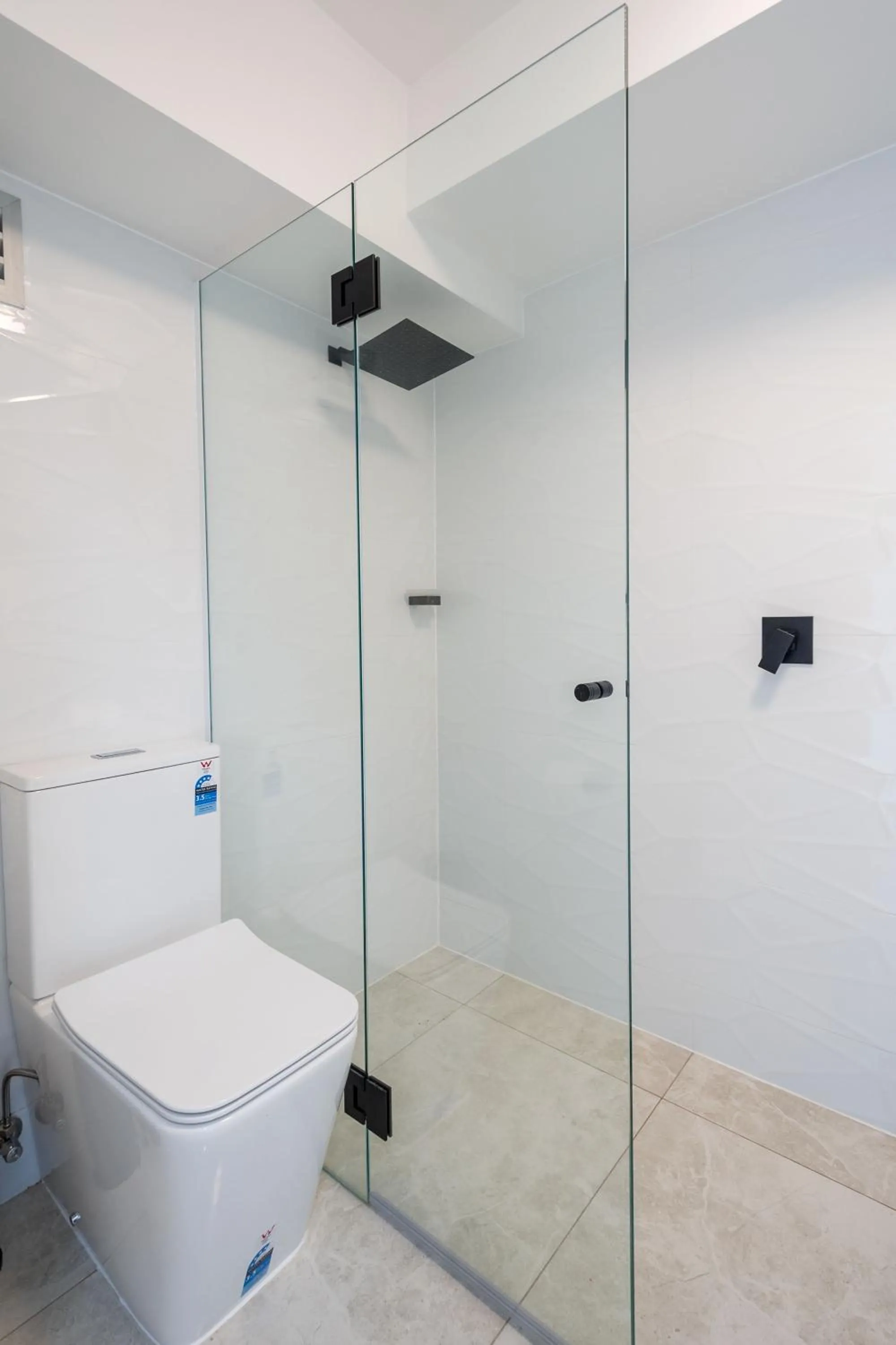 Shower in Condor Apartments by Gold Coast Premium
