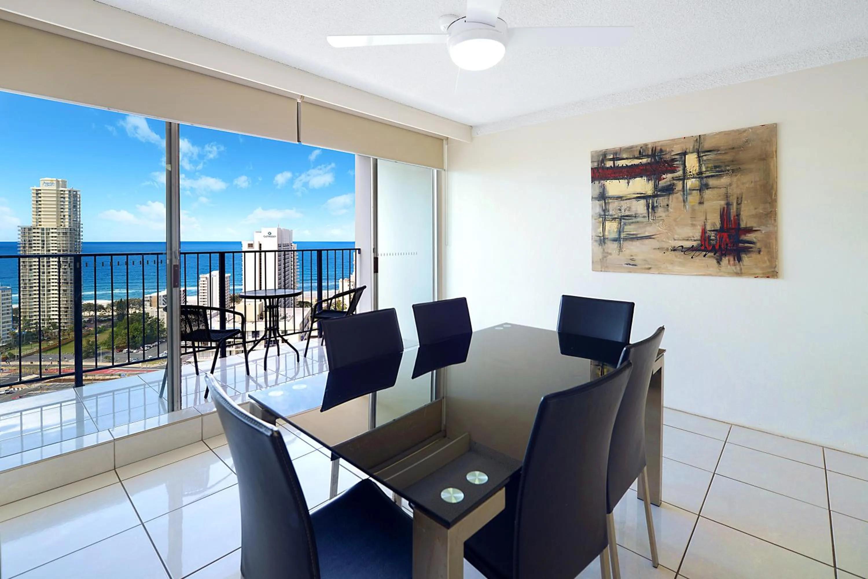 Dining area in Condor Apartments by Gold Coast Premium
