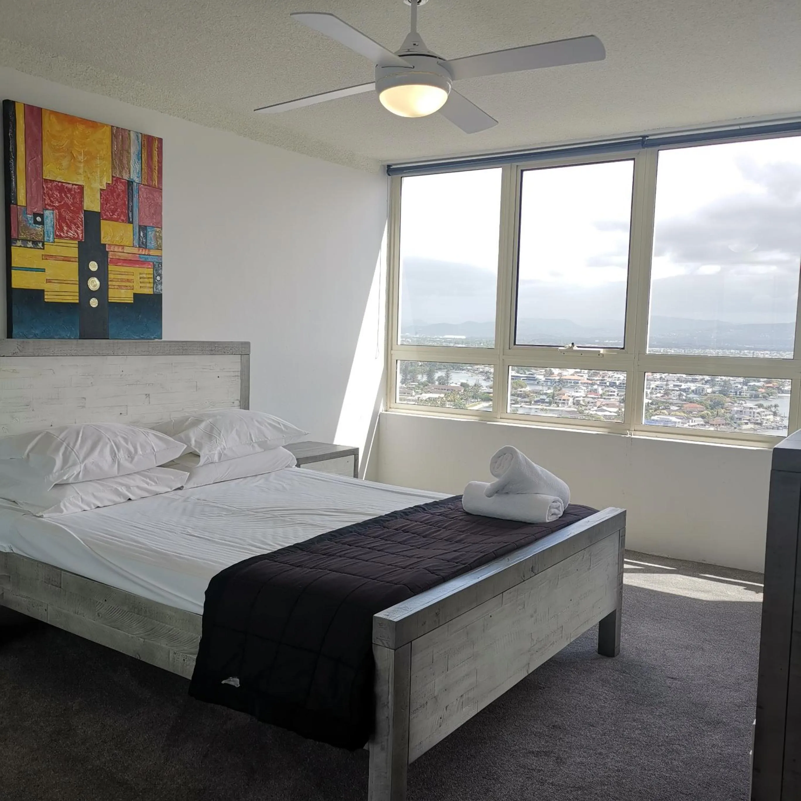 Bed in Condor Apartments by Gold Coast Premium