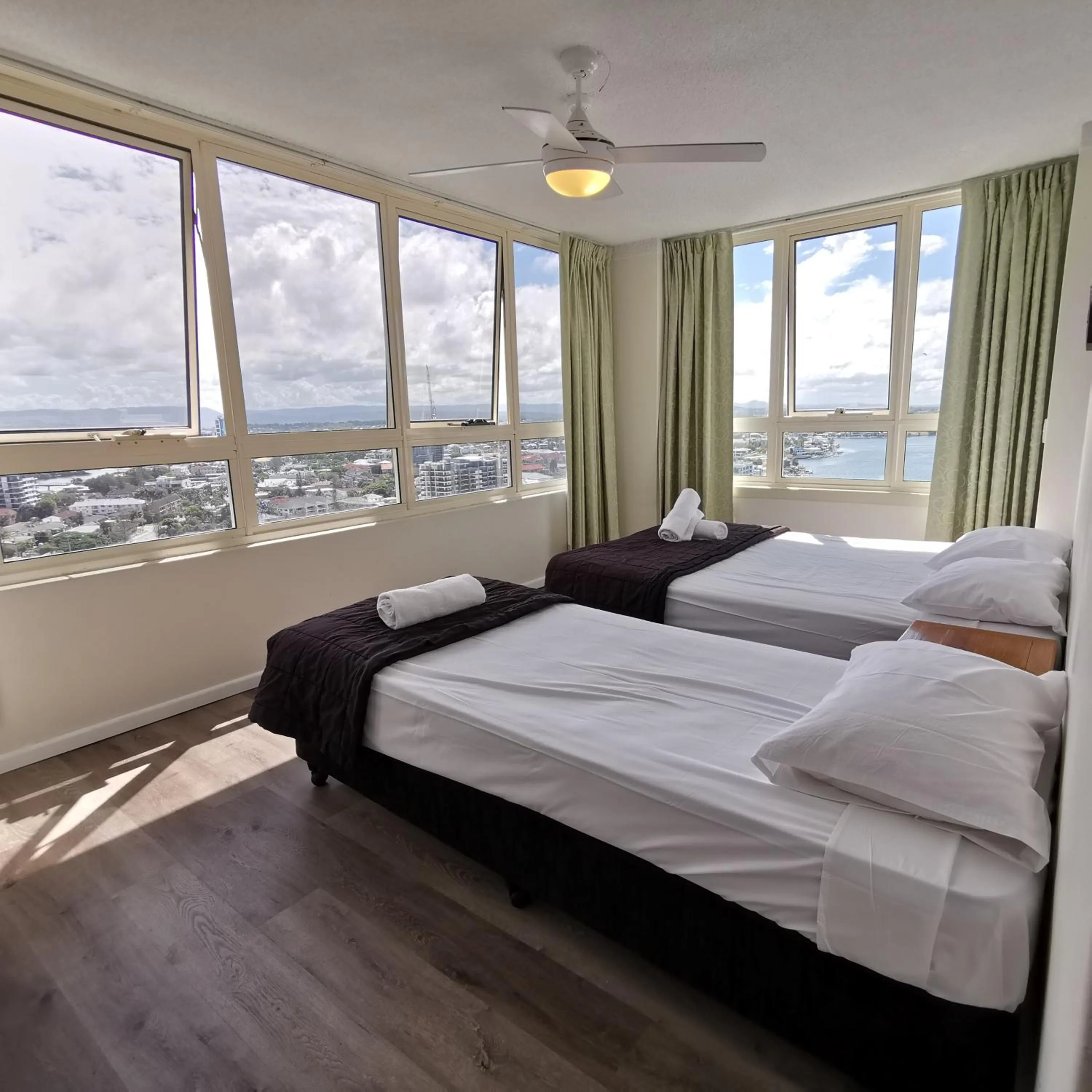 Bed in Condor Apartments by Gold Coast Premium
