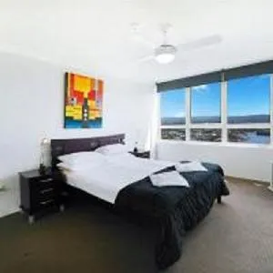 Bed in Condor Apartments by Gold Coast Premium