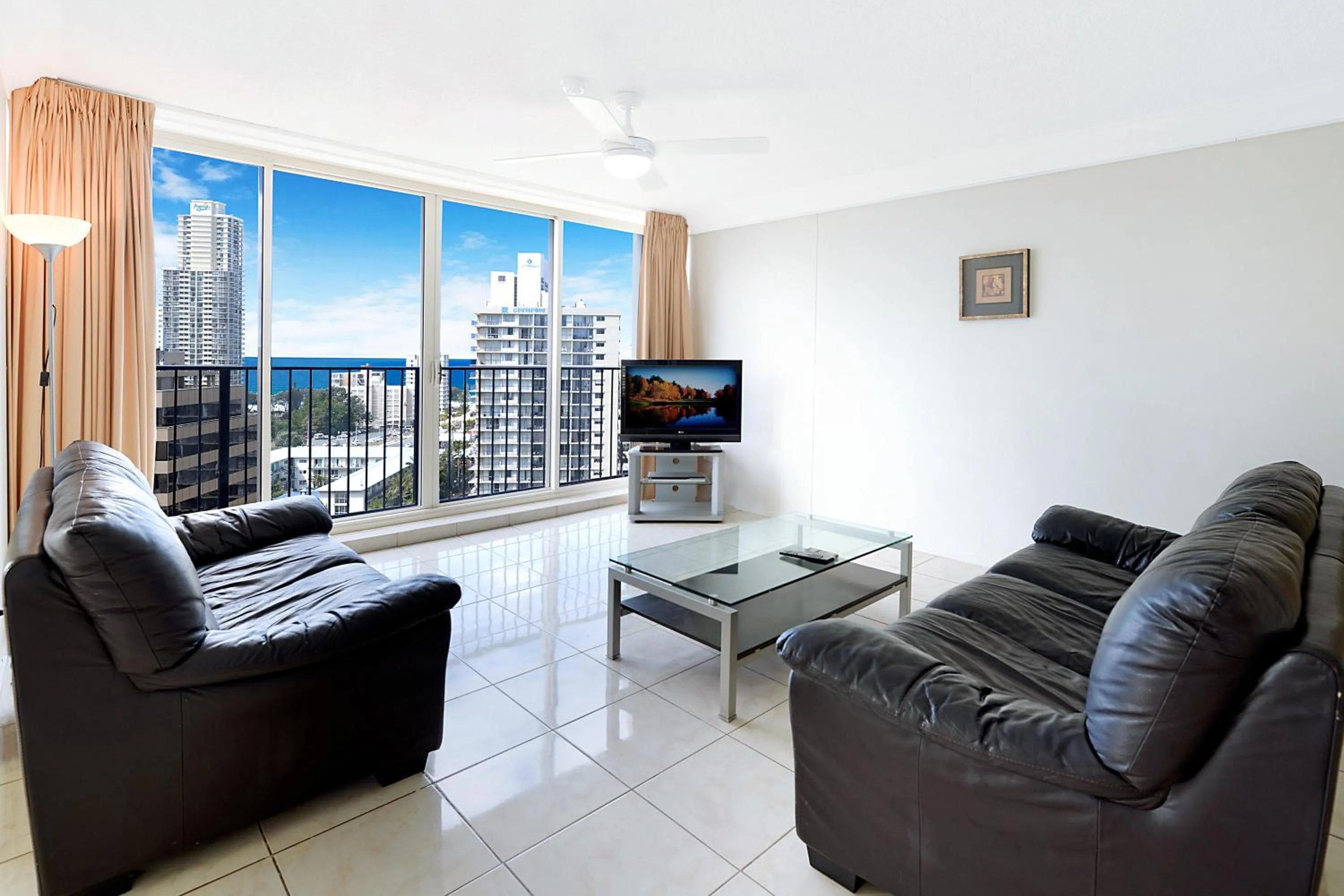 Living room in Condor Apartments by Gold Coast Premium