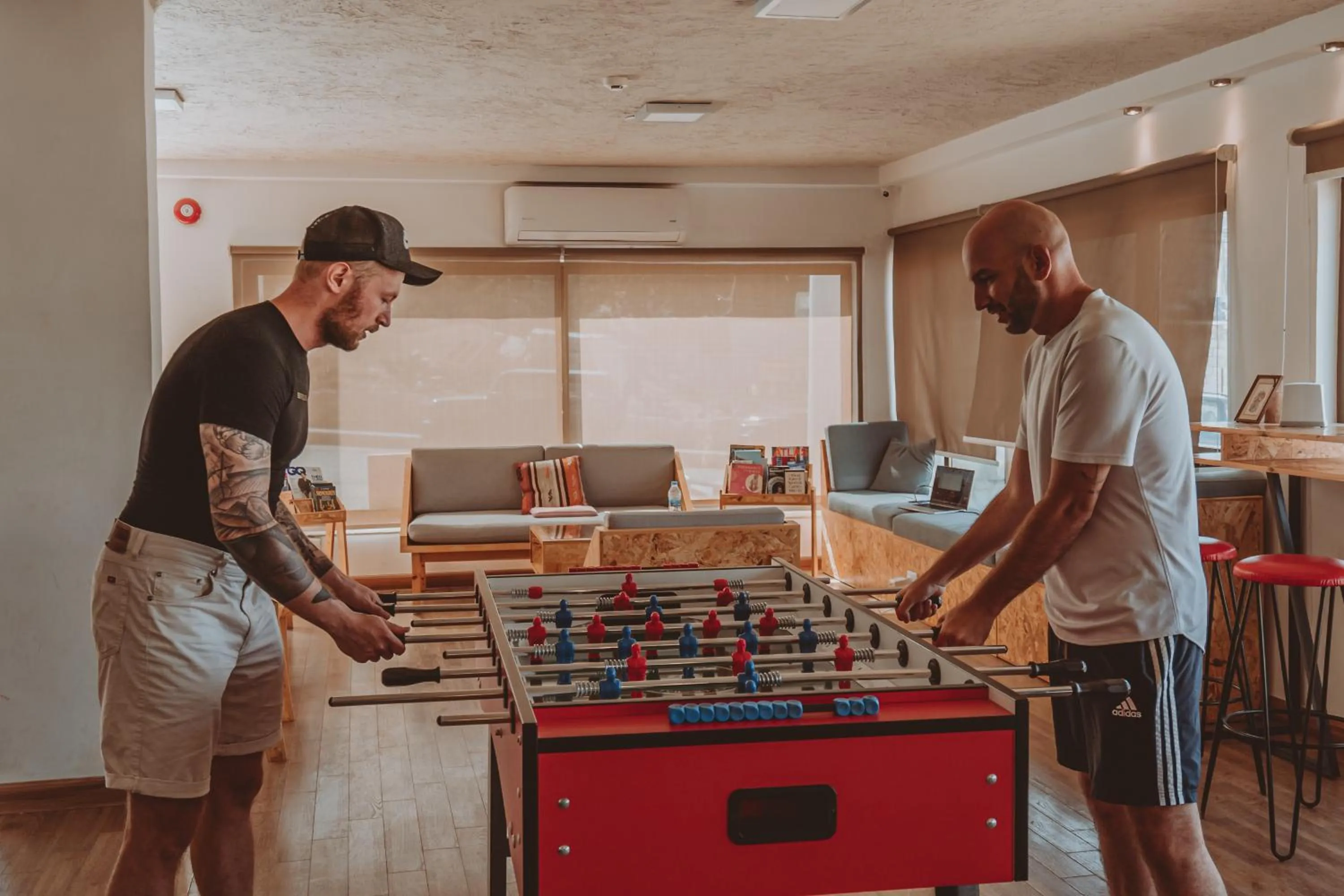 Game Room in Nomads Hotel