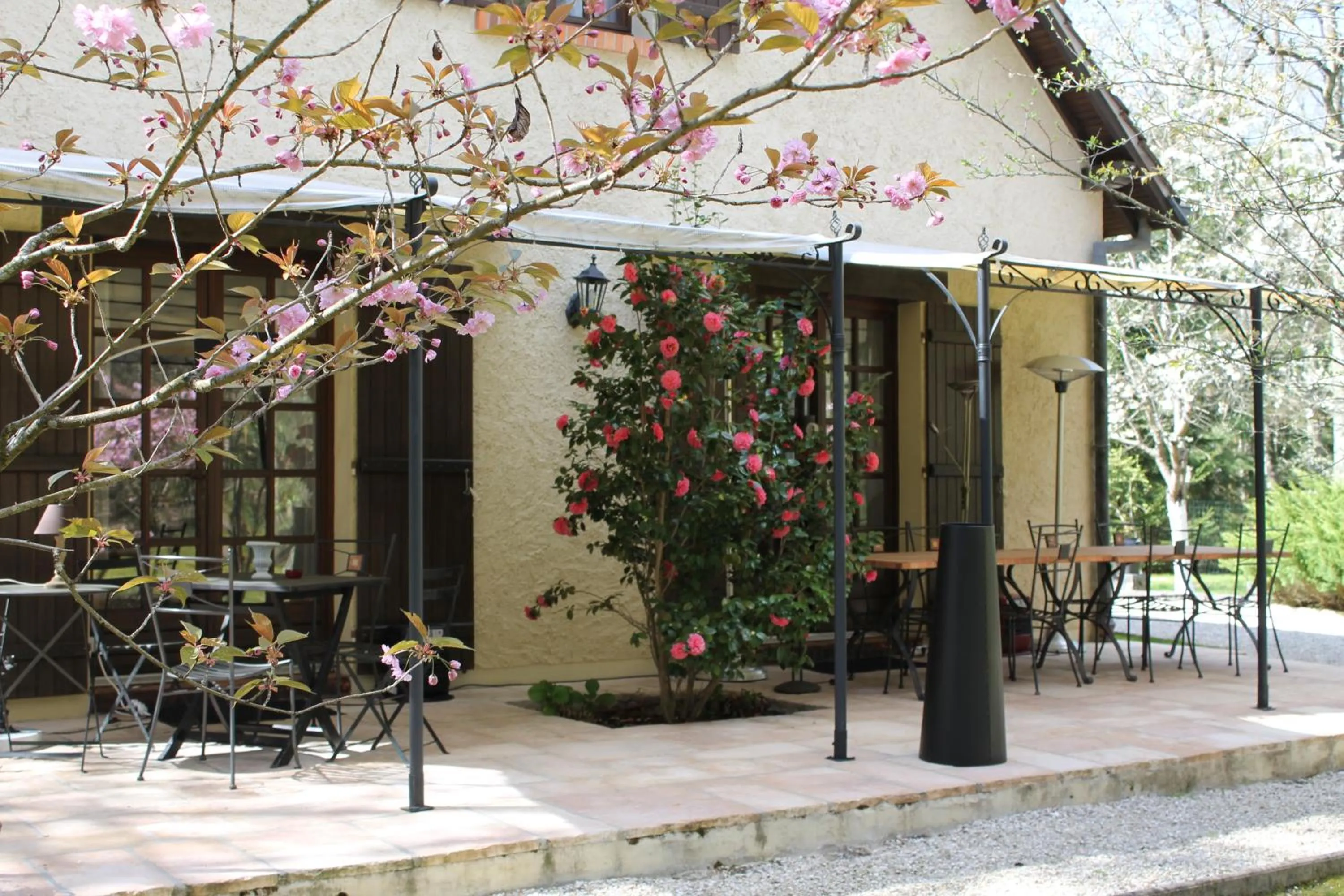 Balcony/Terrace in Chambres d'hôtes La Brillève