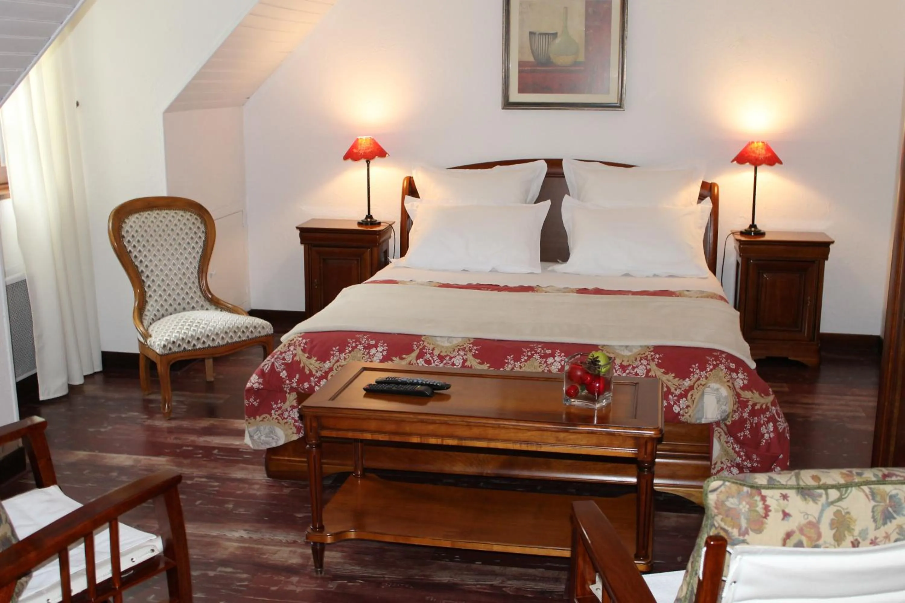 Bedroom, Bed in Chambres d'hôtes La Brillève