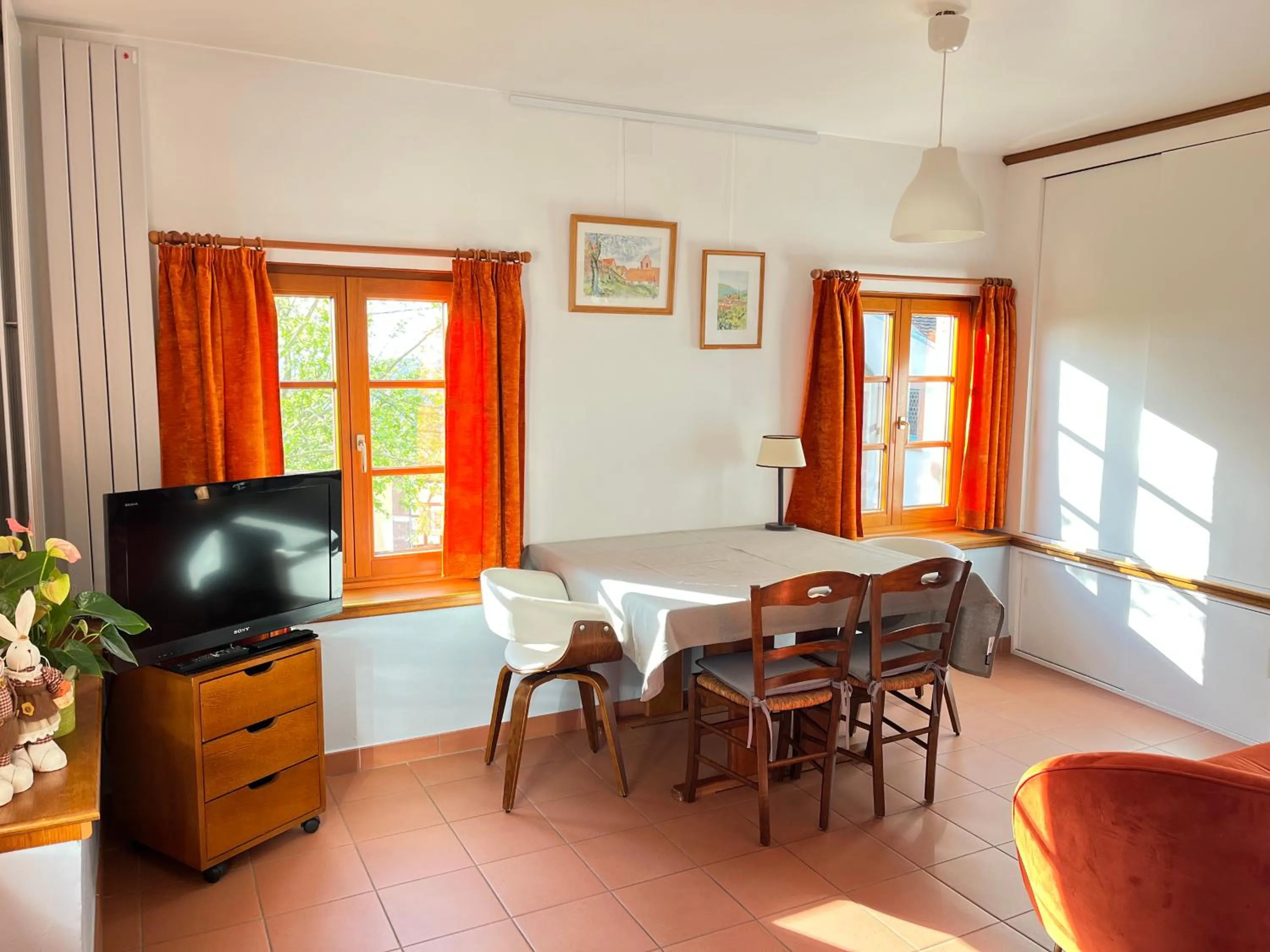 Living room in Gîte L'Instant Durable