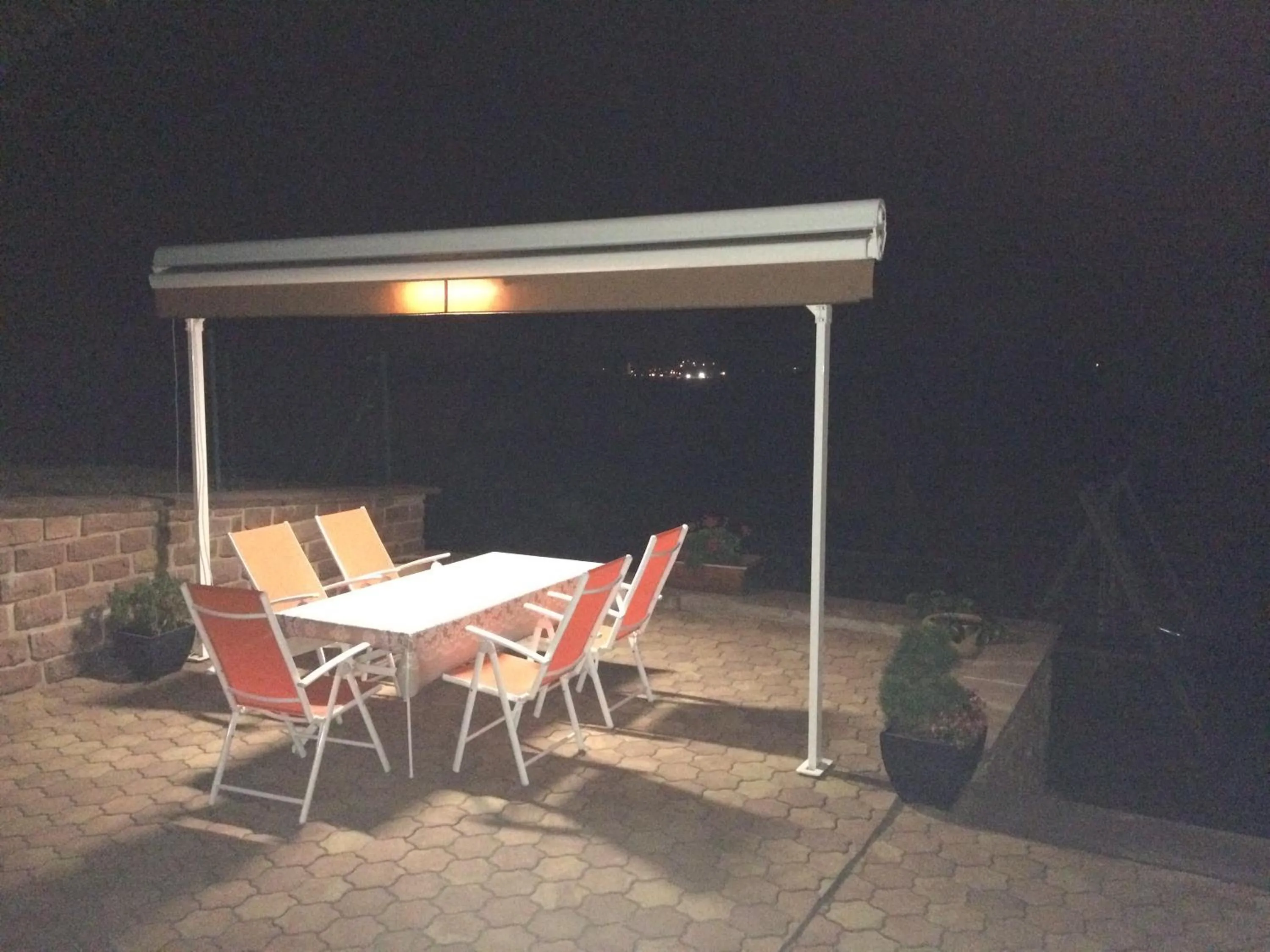 Patio in Gîte L'Instant Durable