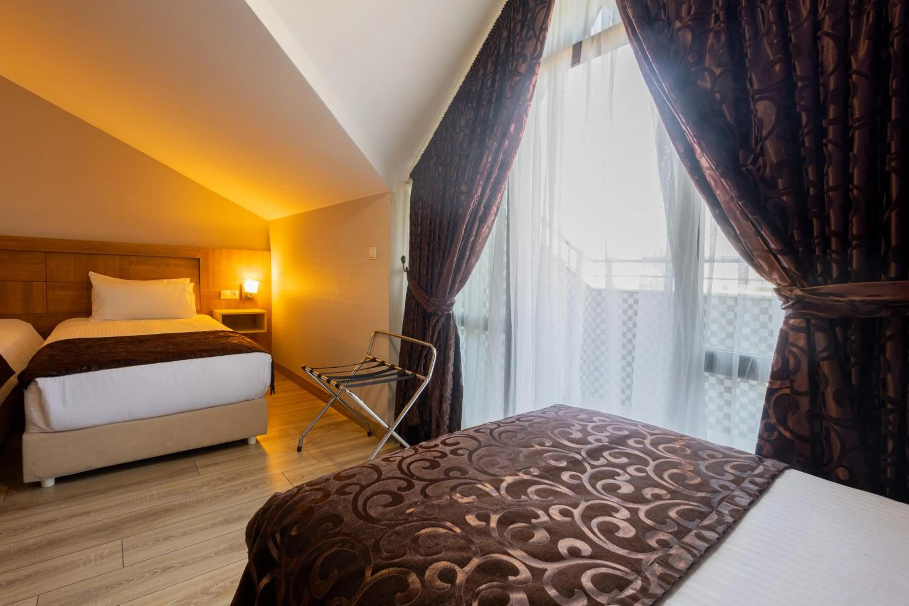 Bed in Anemon Kent Trabzon Otel