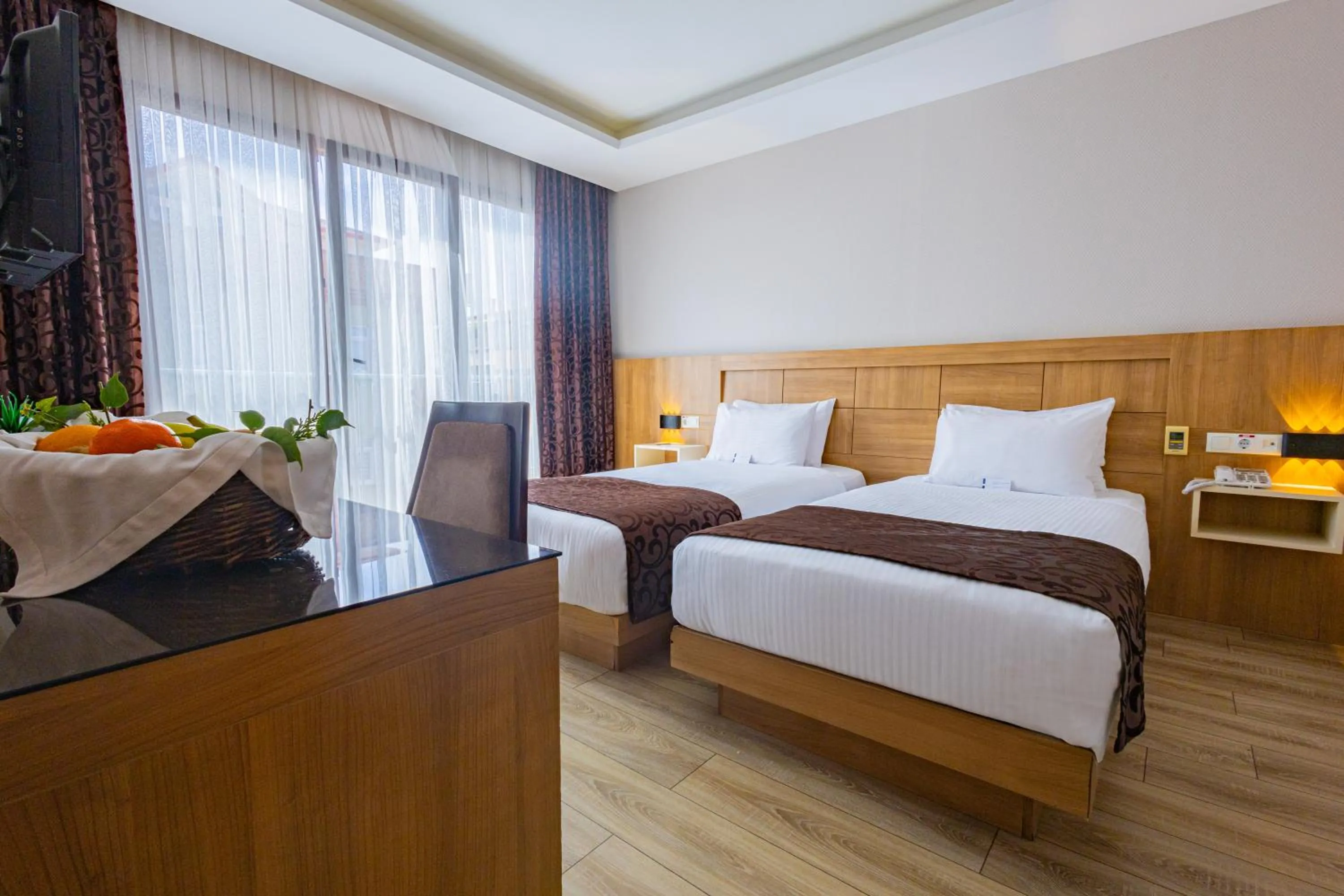 Bed in Anemon Kent Trabzon Otel