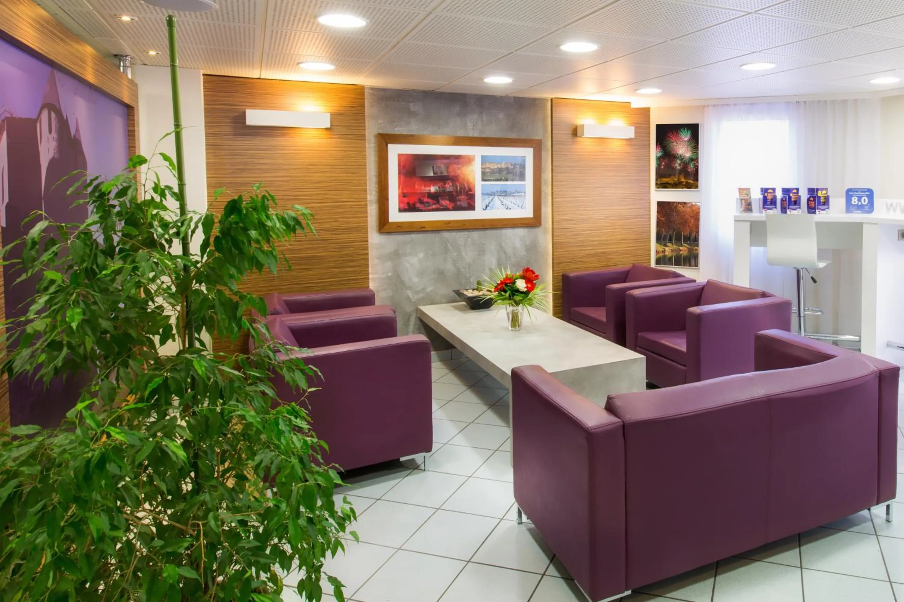 Lounge or bar in Hotel Espace Cite