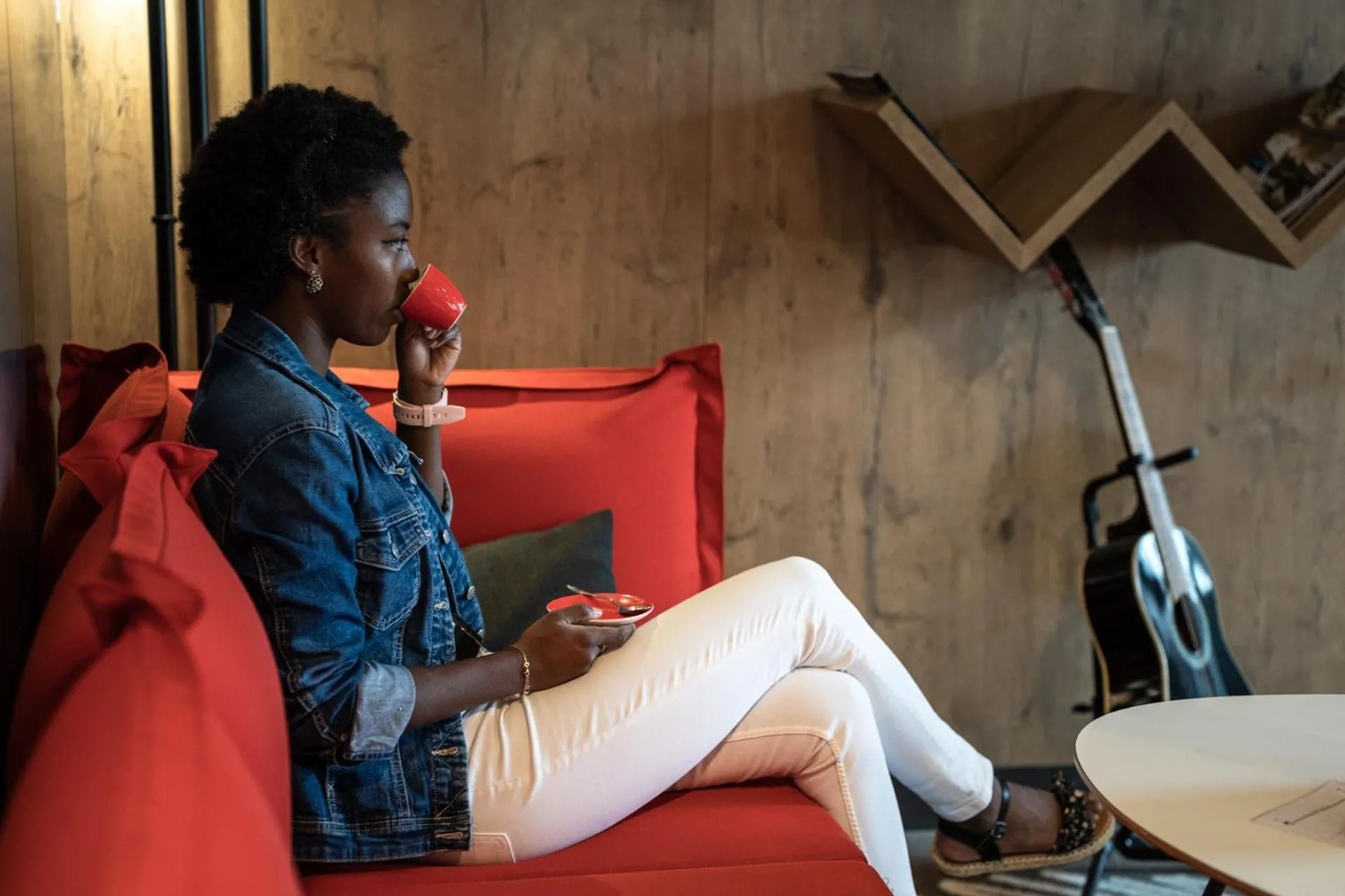 Seating area in ibis Montargis
