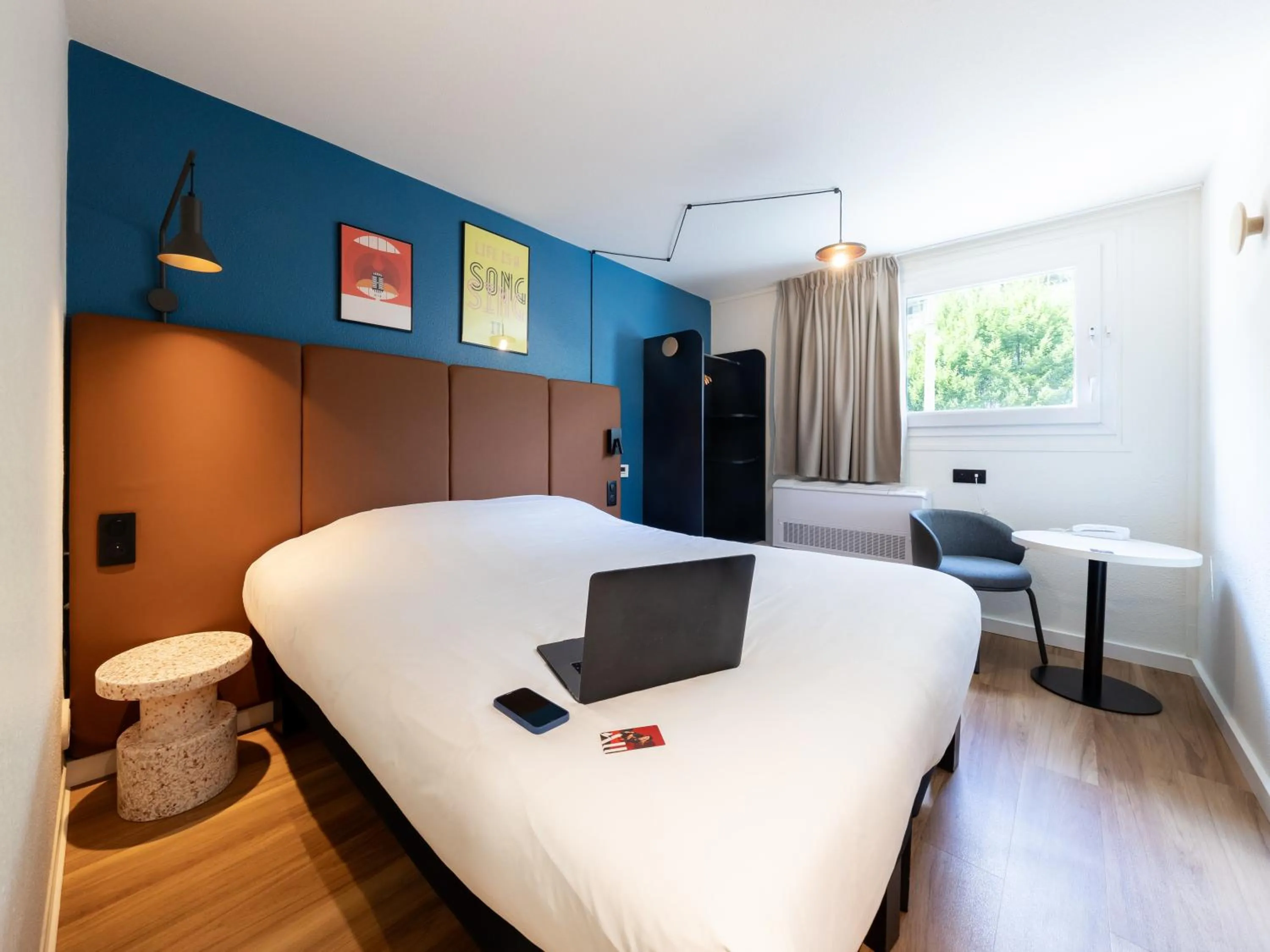 Bedroom, Bed in ibis Paris Alesia Montparnasse