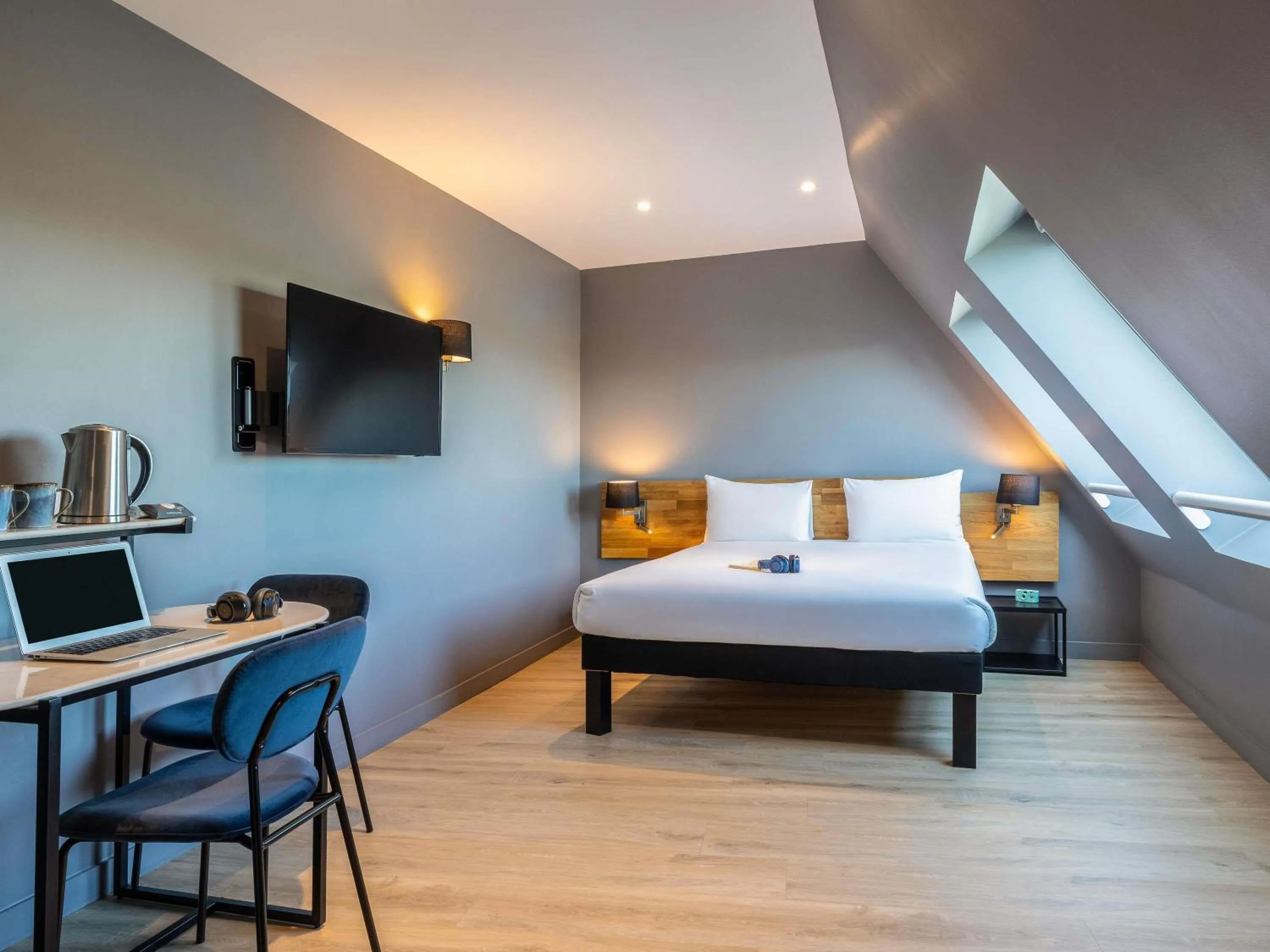 Bedroom, Bed in ibis Paris La Villette Cité des Sciences 19ème