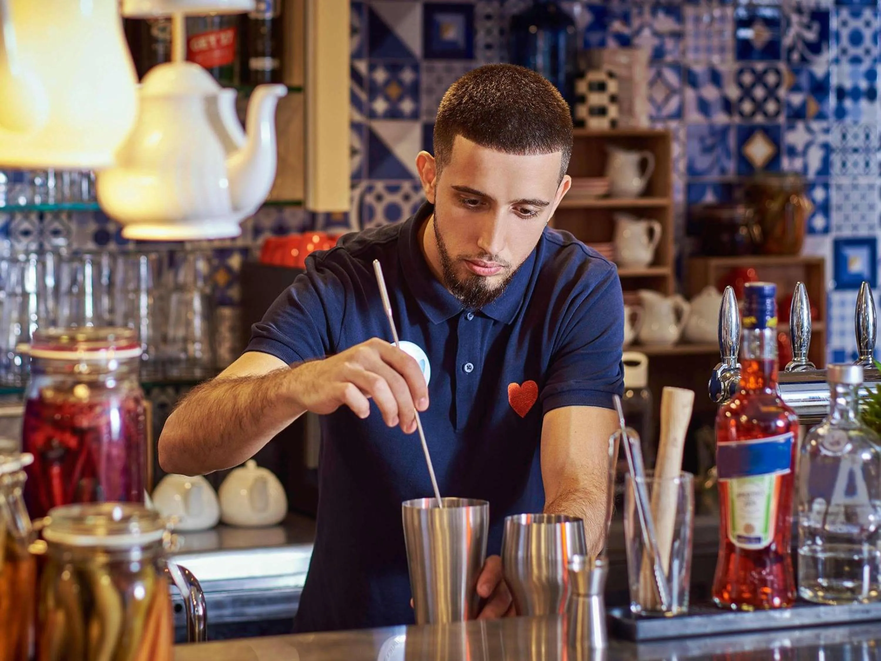 Lounge or bar in ibis Paris La Villette Cité des Sciences 19ème