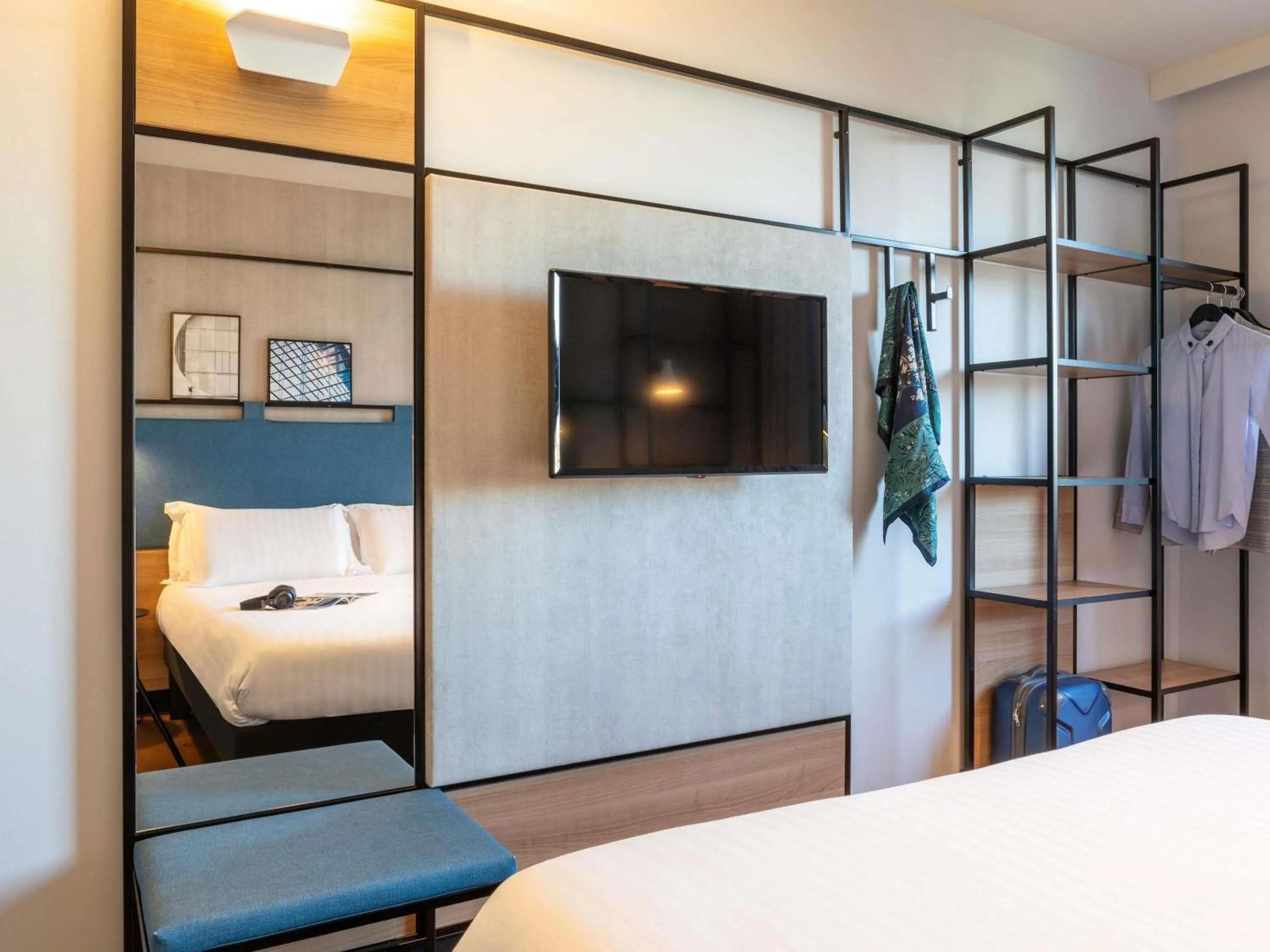 Bedroom, Bed in ibis Paris CDG Airport