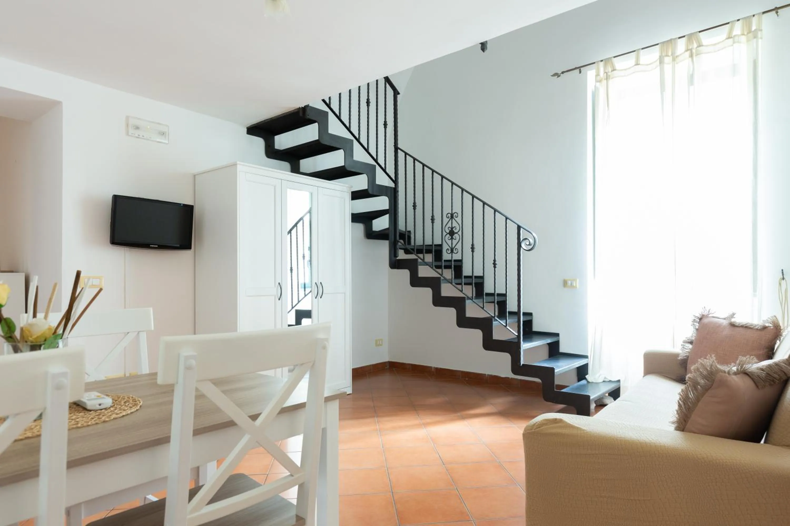 Living room in Flowers apartments & rooms