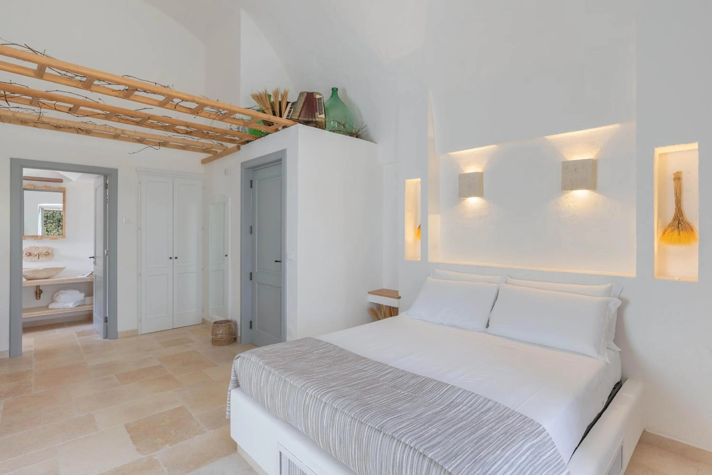 Bed in Masseria Torre Rossa