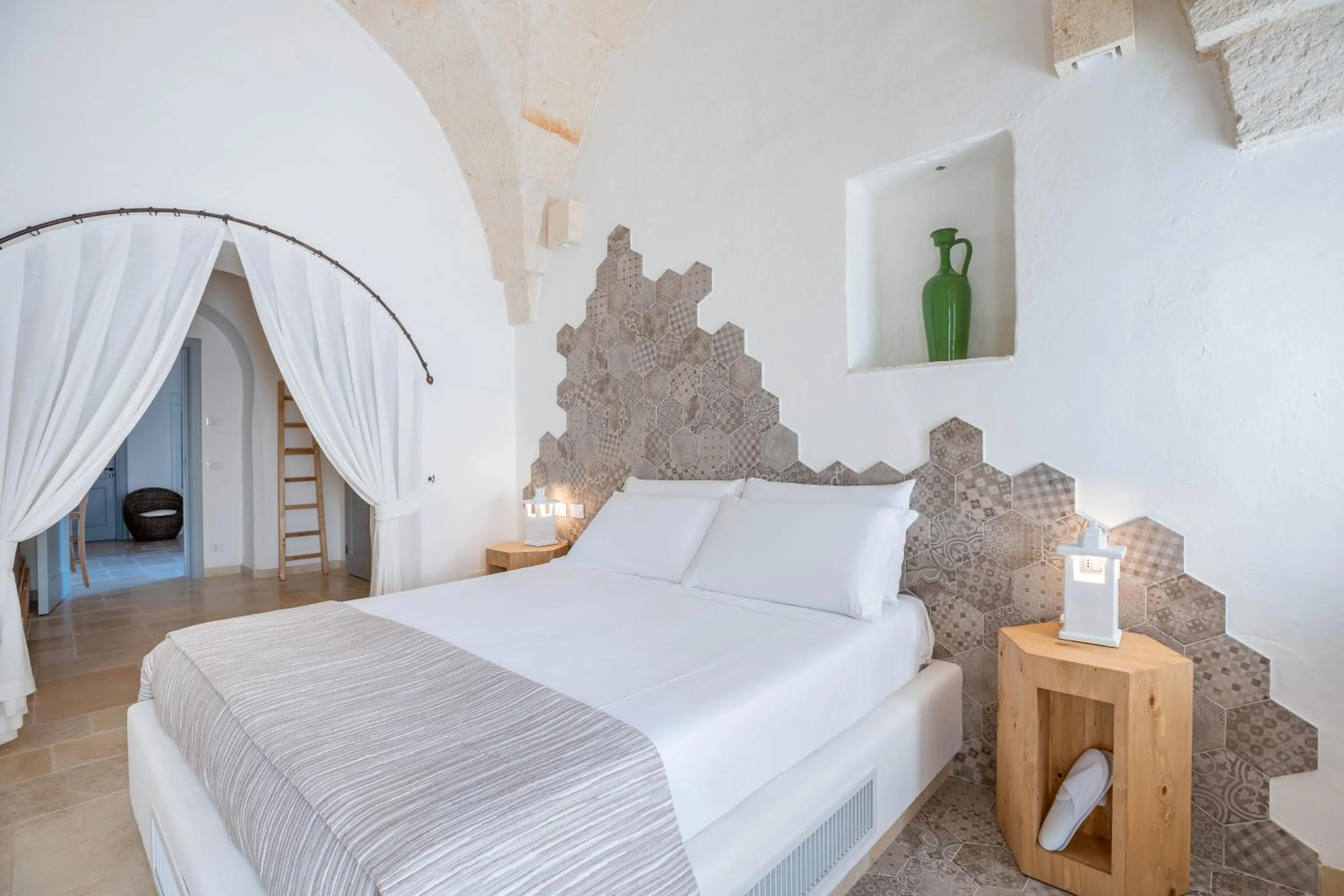 Bed in Masseria Torre Rossa