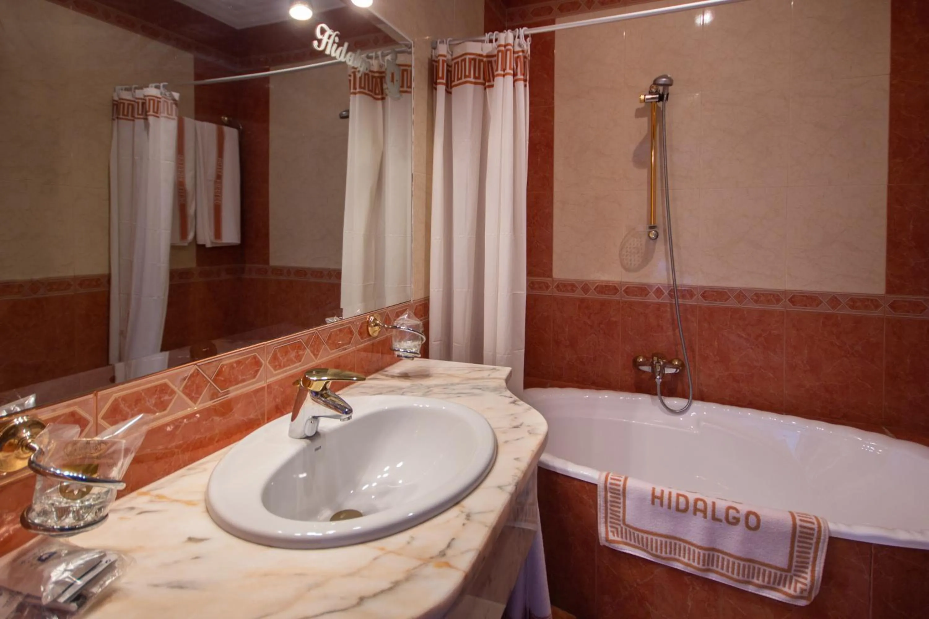 Bathroom in Hotel Hidalgo