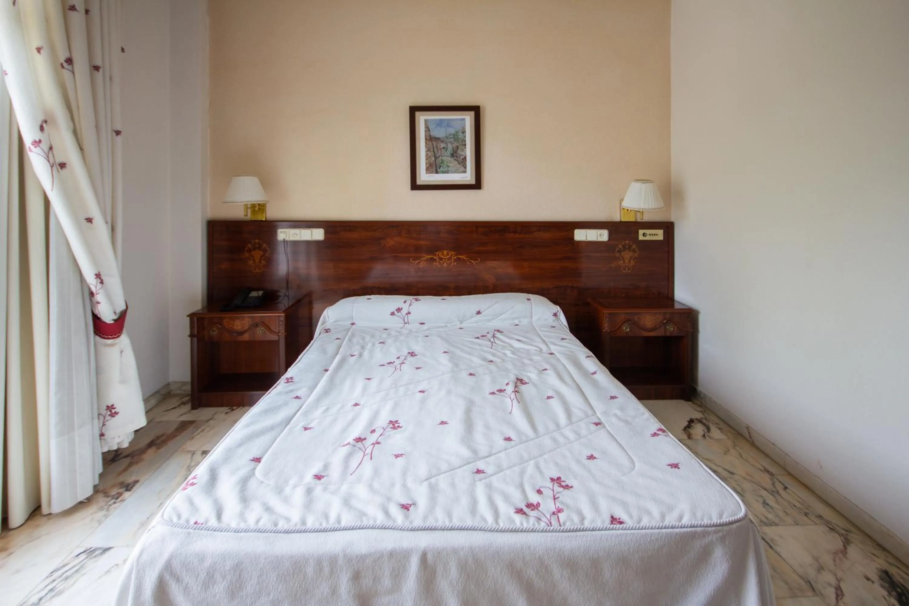 Bed in Hotel Hidalgo