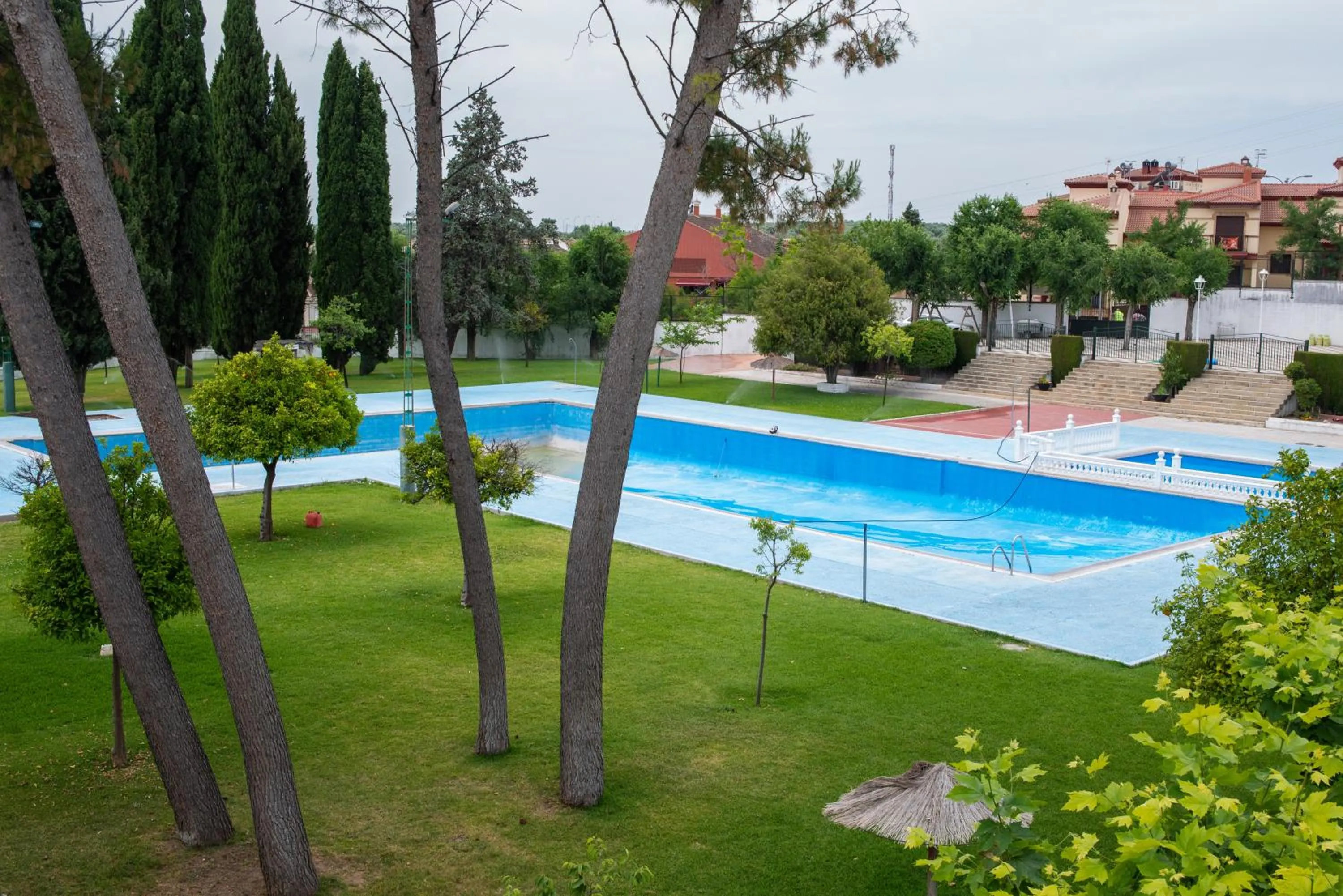 Swimming pool in Hotel Hidalgo
