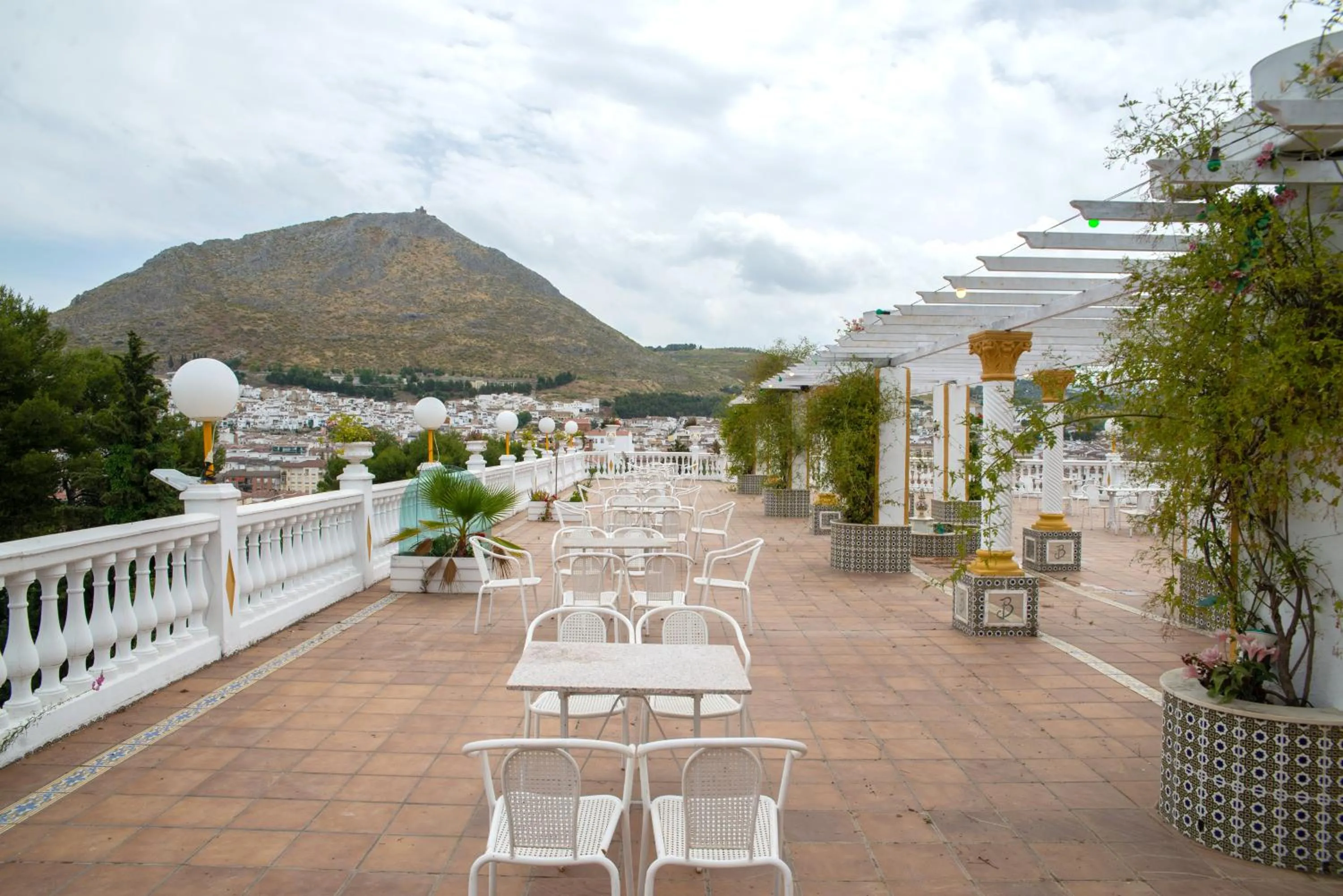 Balcony/Terrace in Hotel Hidalgo