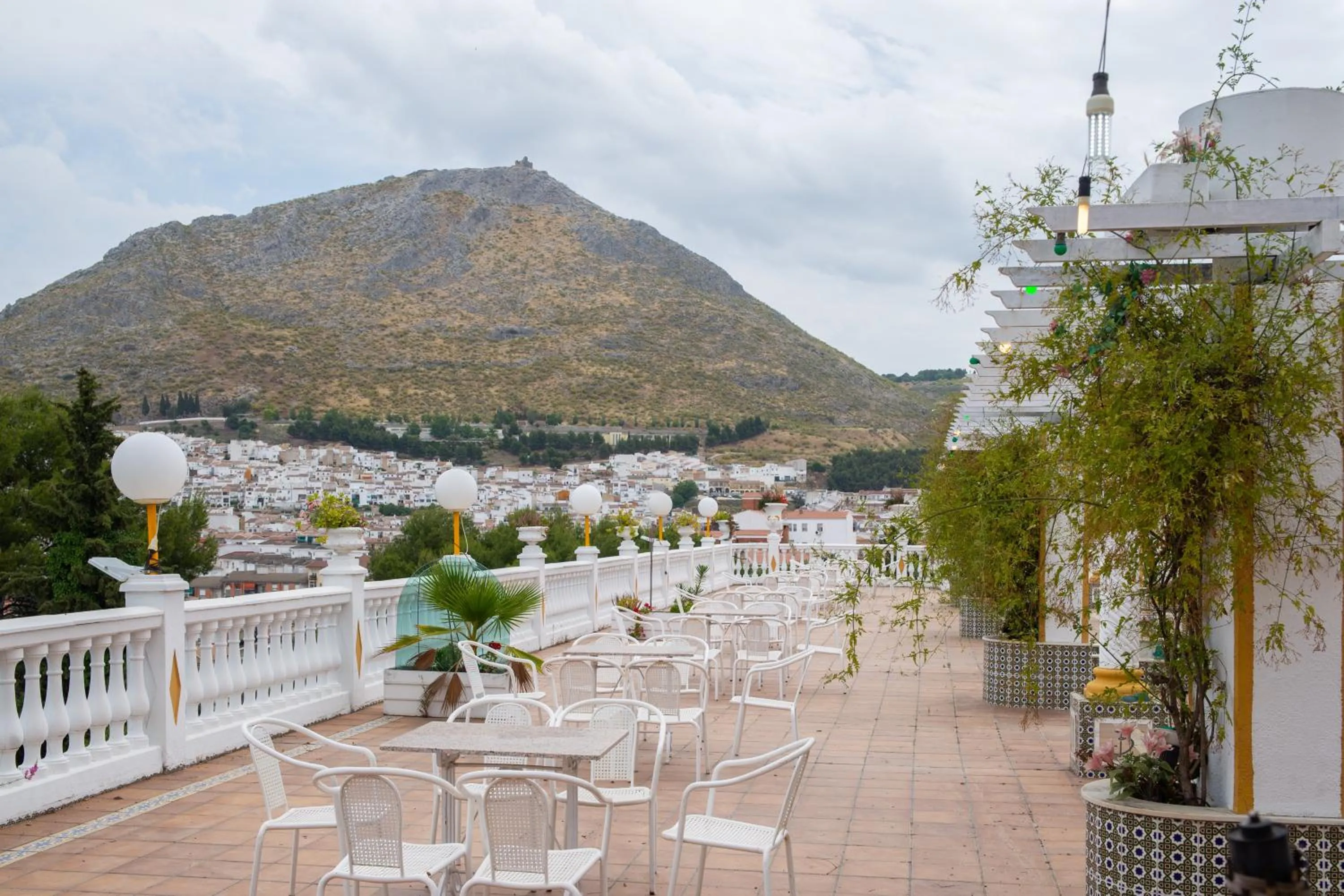 Balcony/Terrace in Hotel Hidalgo