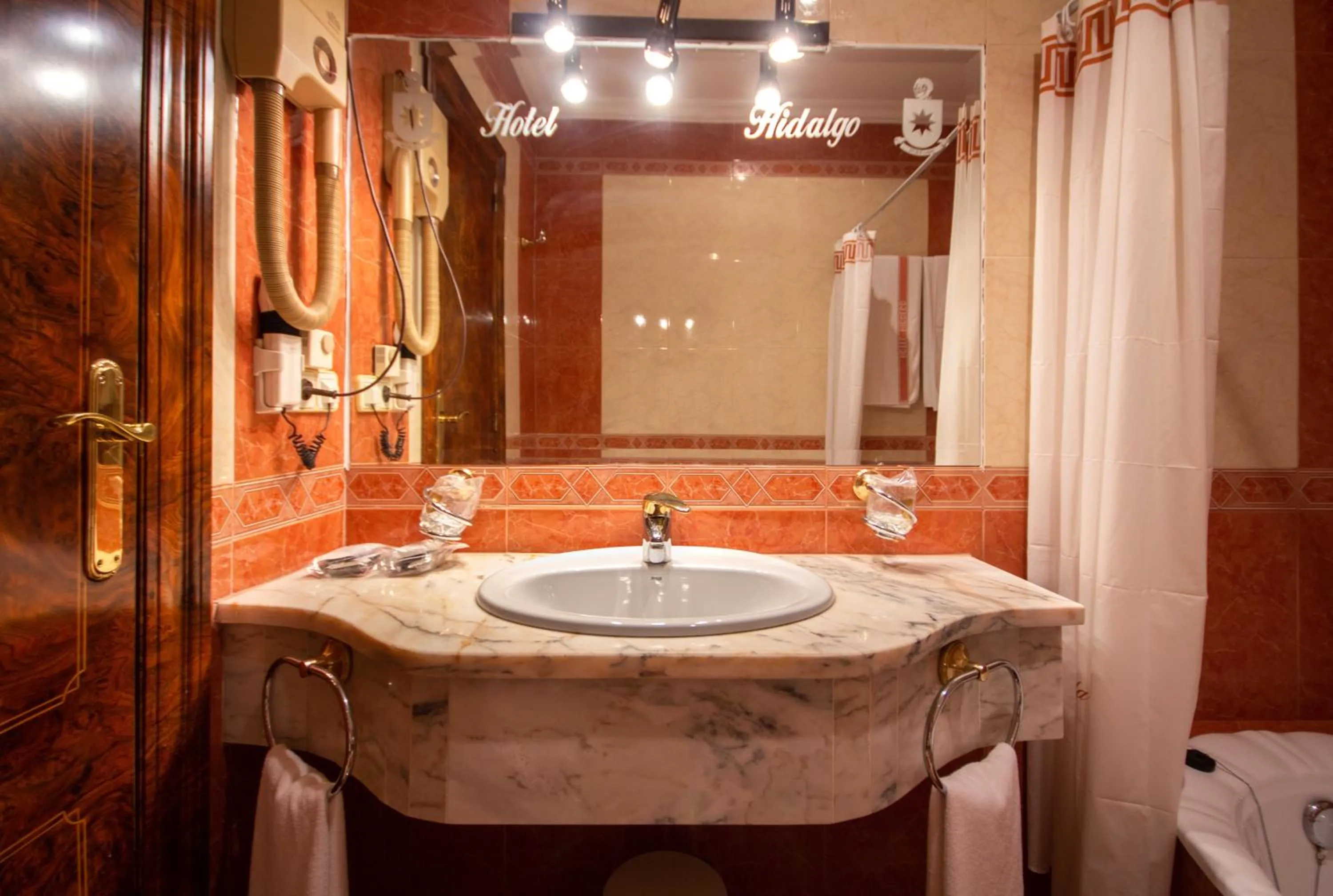 Bathroom in Hotel Hidalgo