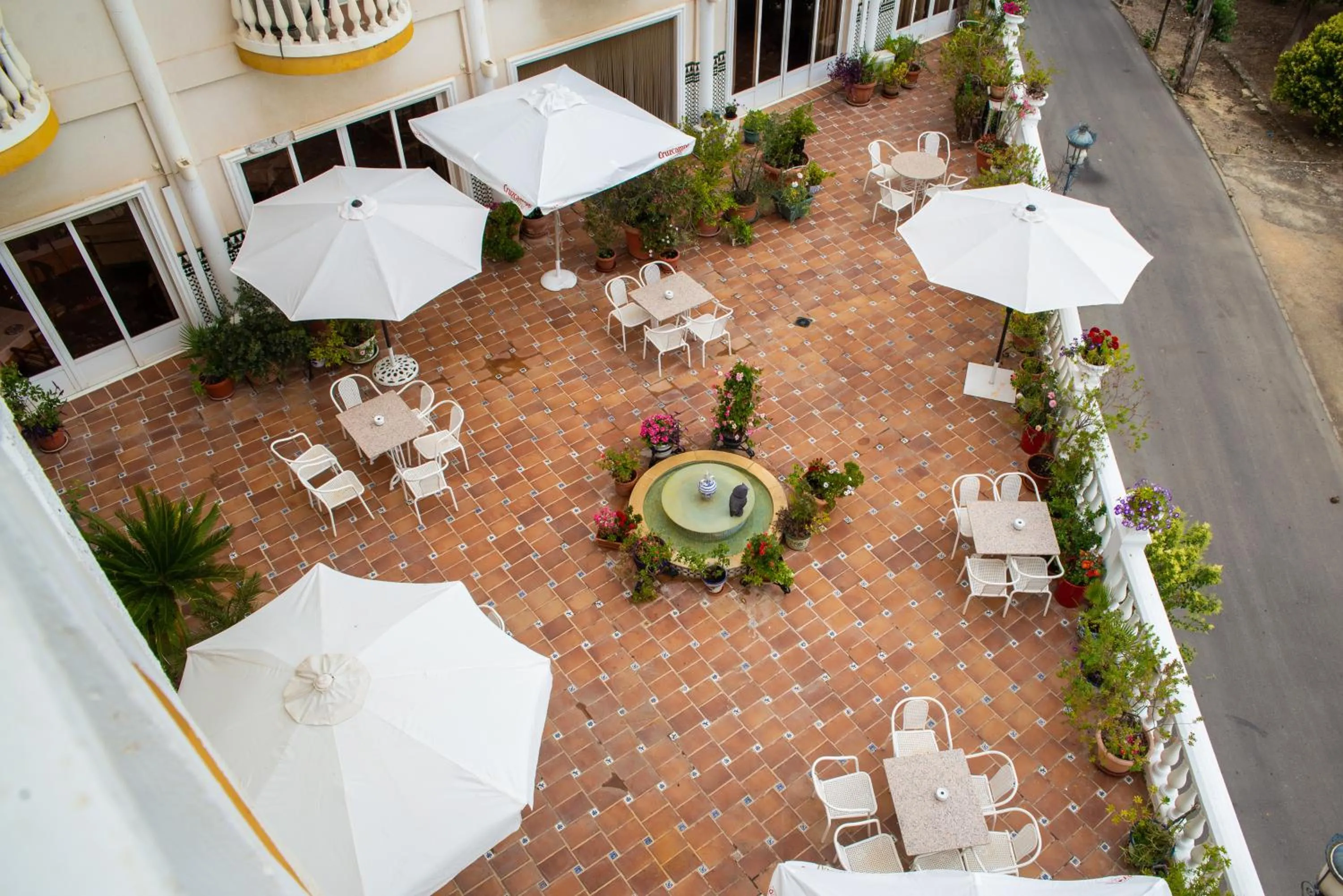 Balcony/Terrace in Hotel Hidalgo