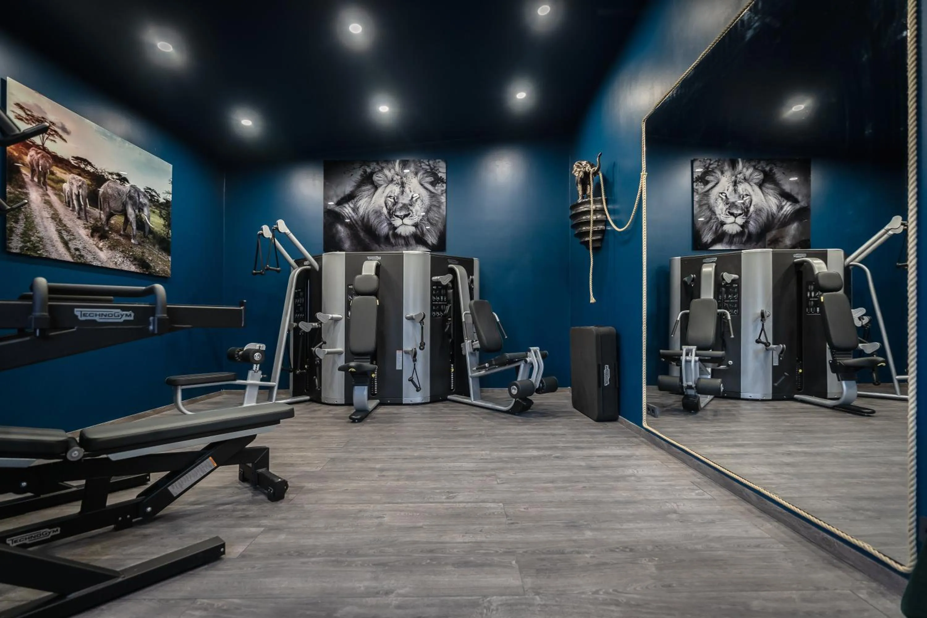 Fitness centre/facilities in Libarty Hotels