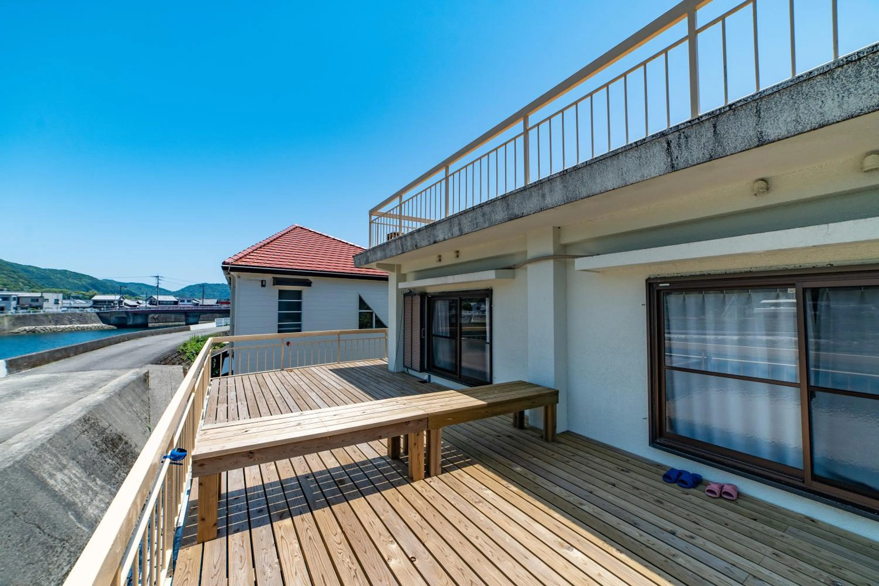 Balcony/Terrace in Ichi The Hostel
