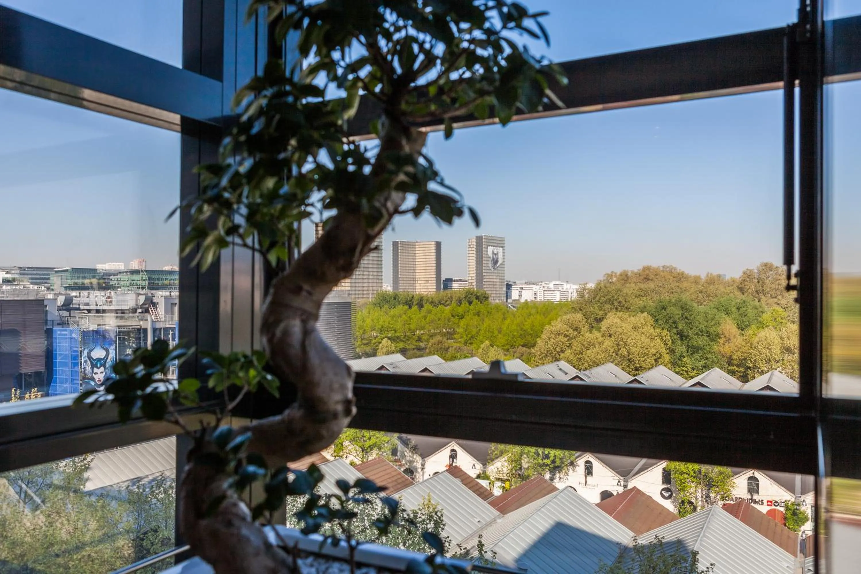 City view in ibis Paris Bercy Village