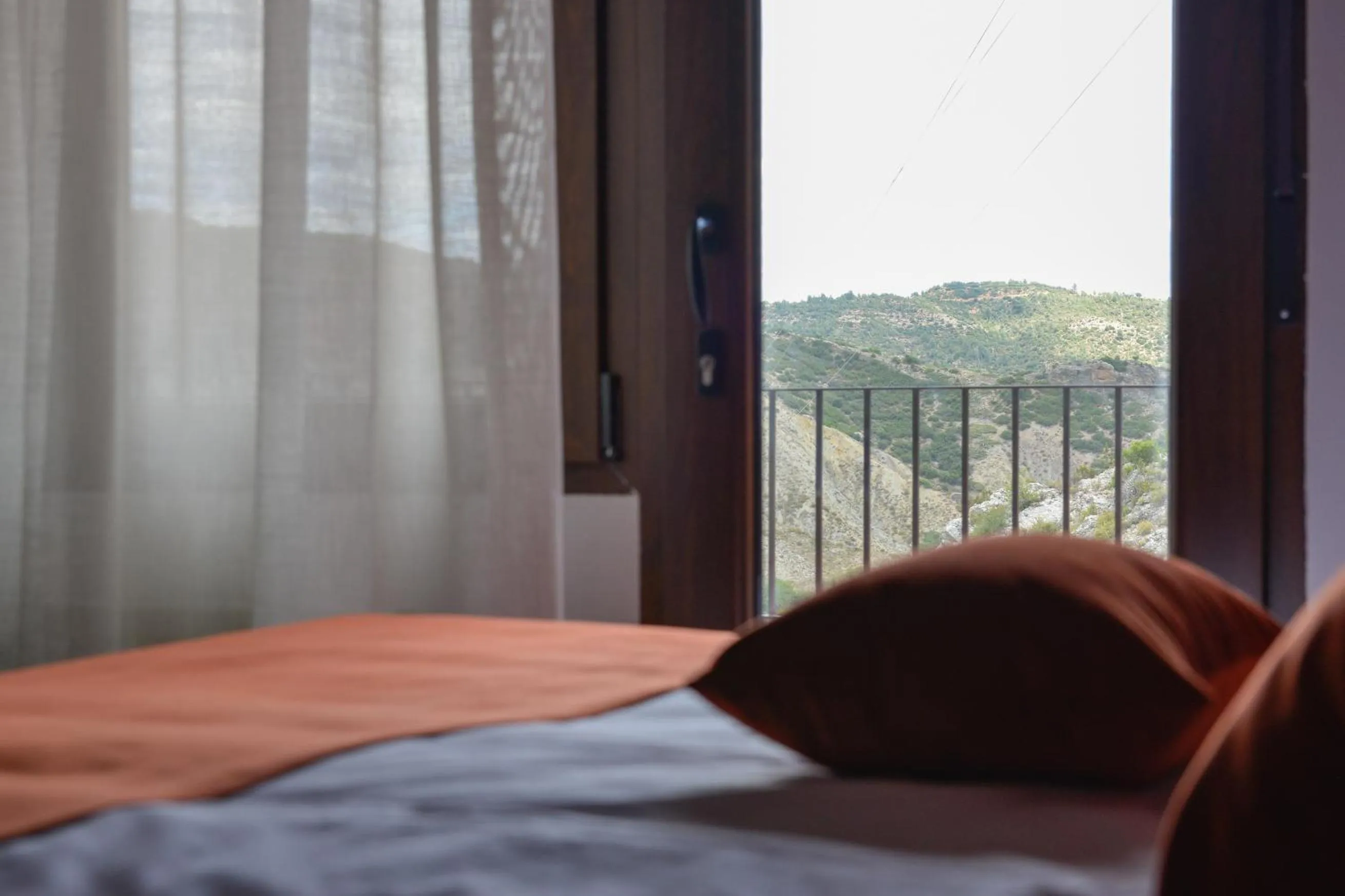 Decorative detail, Bed in La casita de El Cuervo