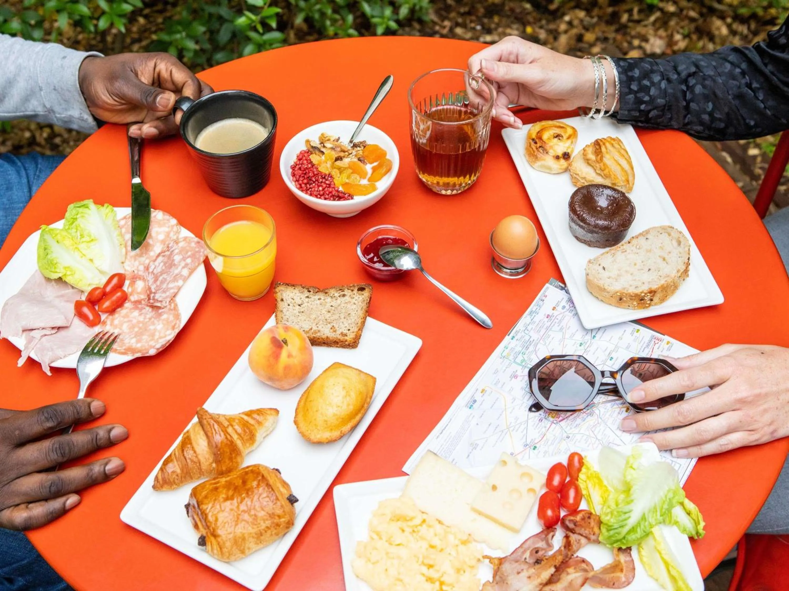 Breakfast in ibis Paris Gare du Nord La Fayette