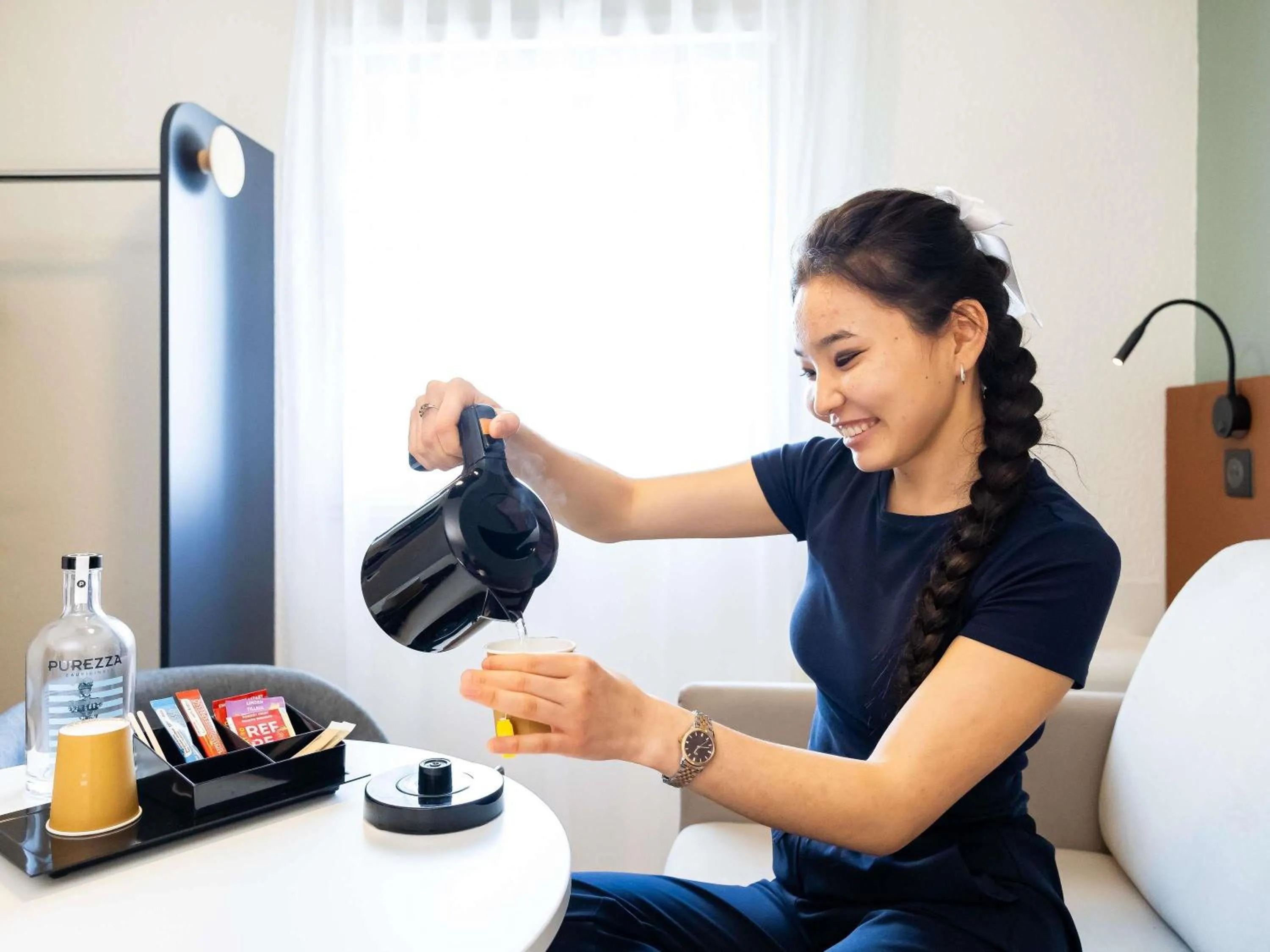 Bedroom in ibis Bordeaux Centre Meriadeck